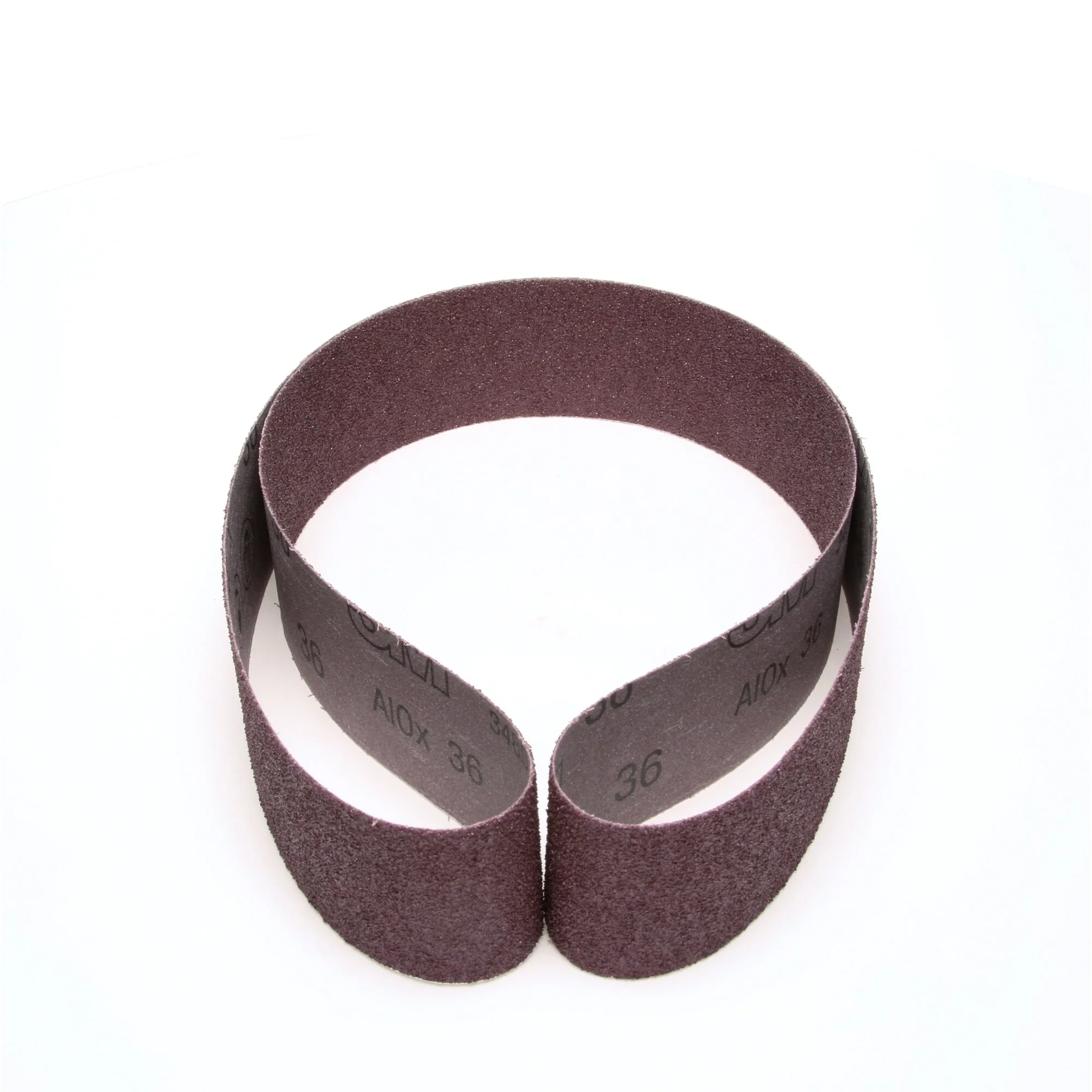 3M Cloth Belt 341D, 36 X-weight, 2 in x 18-15/16 in, Film-lok,Single-flex