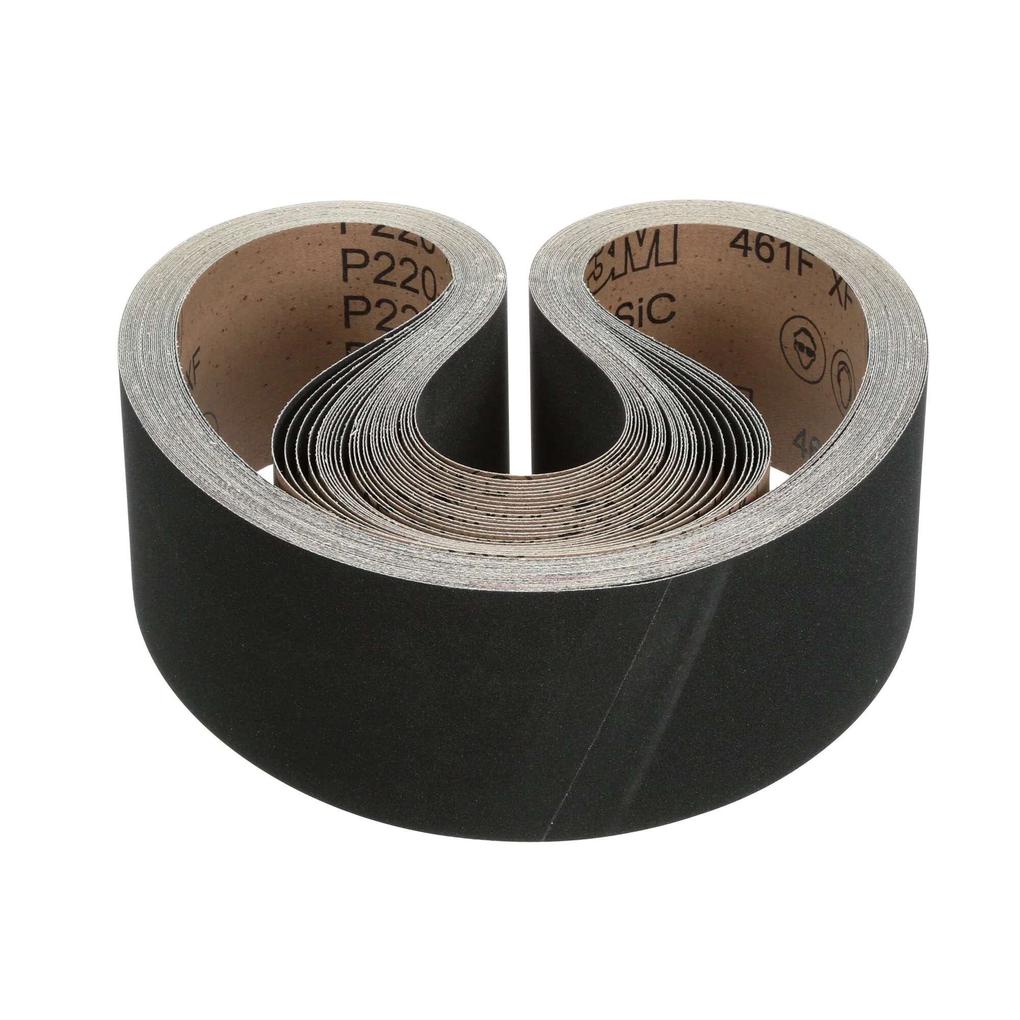 3M Cloth Belt 461F, P100 YF-weight, 4 in x 132 in, Sine-lok, Single-flex