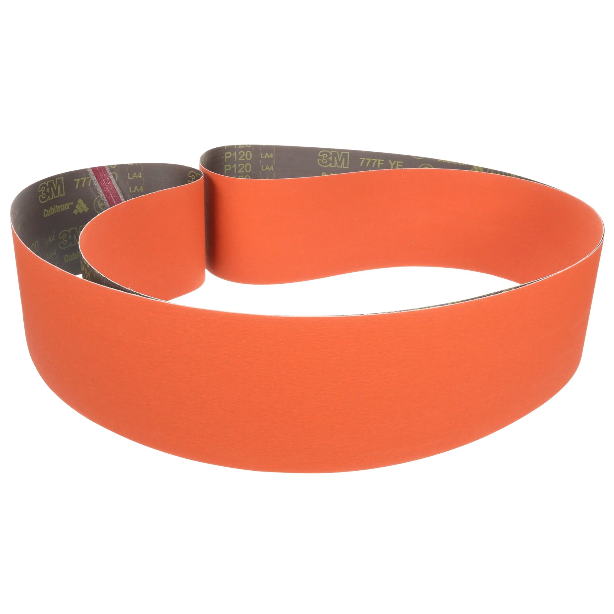 3M Cloth Belt 777F, 50 YF-weight, 1 in x 132 in, Film-lok, Single-flex
