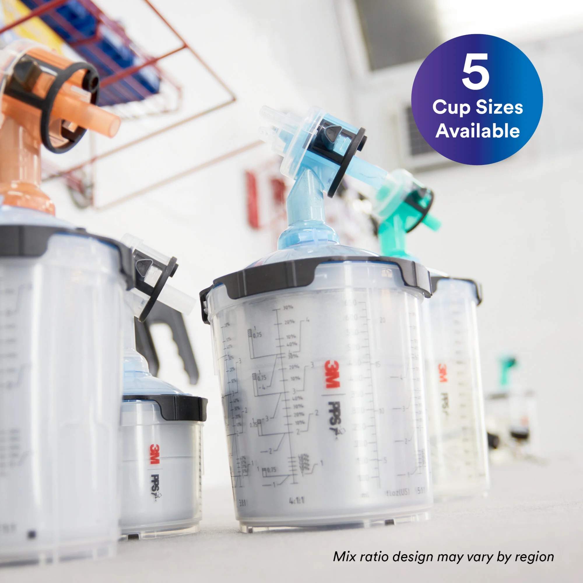 3M PPS Series 2.0 Spray Cup System Kit 26312, Midi (13.5 oz, 400 mL) - Image 4