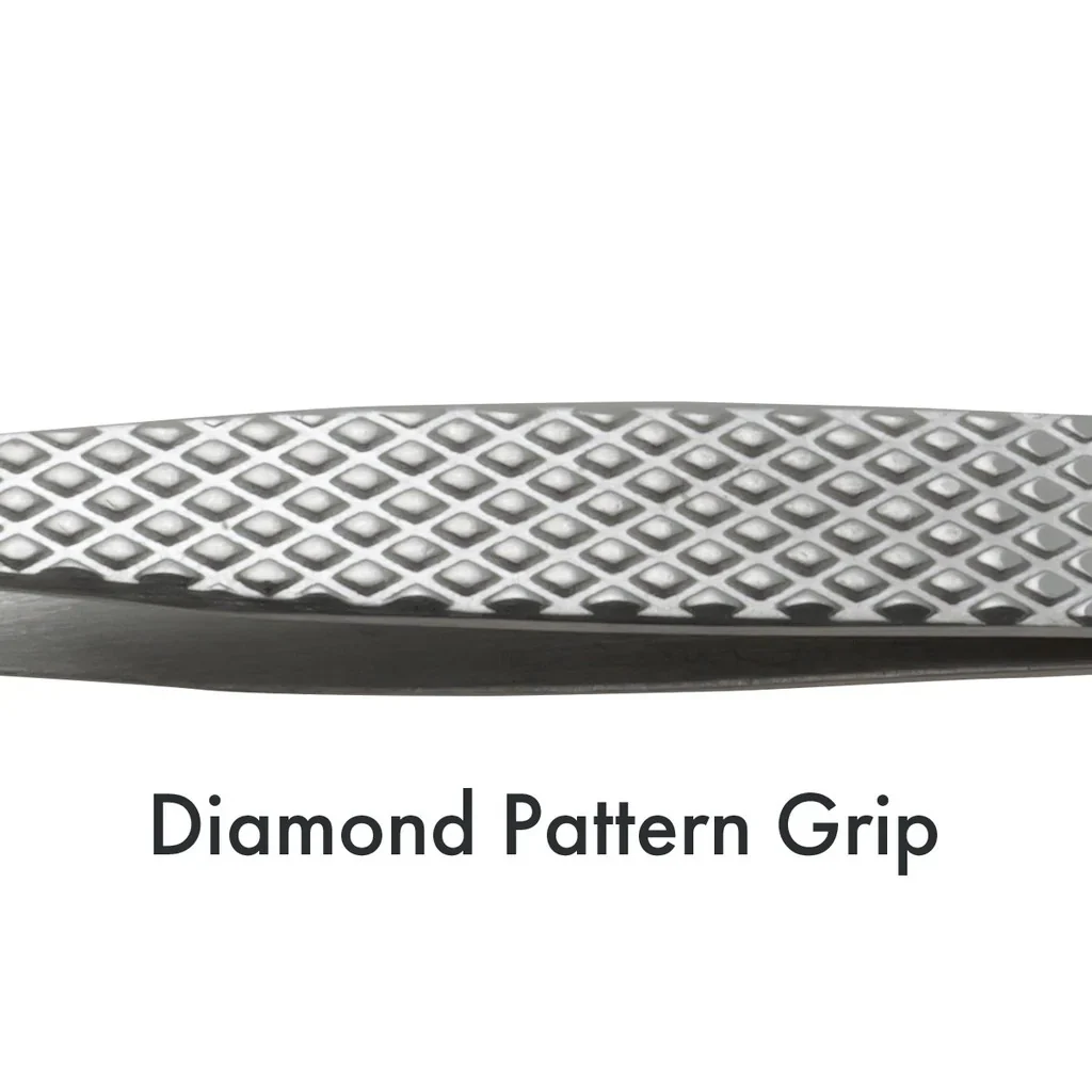 Aven Tools 18069EGS EZ Grip Micro-Serrated Stainless Steel Tweezers, 6 Pattern - Image 3