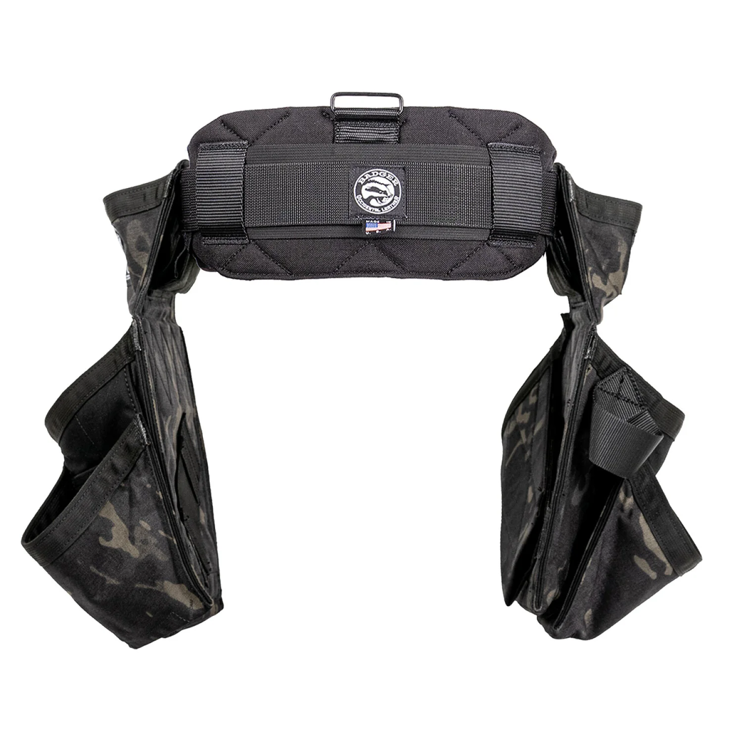 Badger 461061 XL Side-by-Side Carpenter Black Camo Belt - X-Large - Image 2