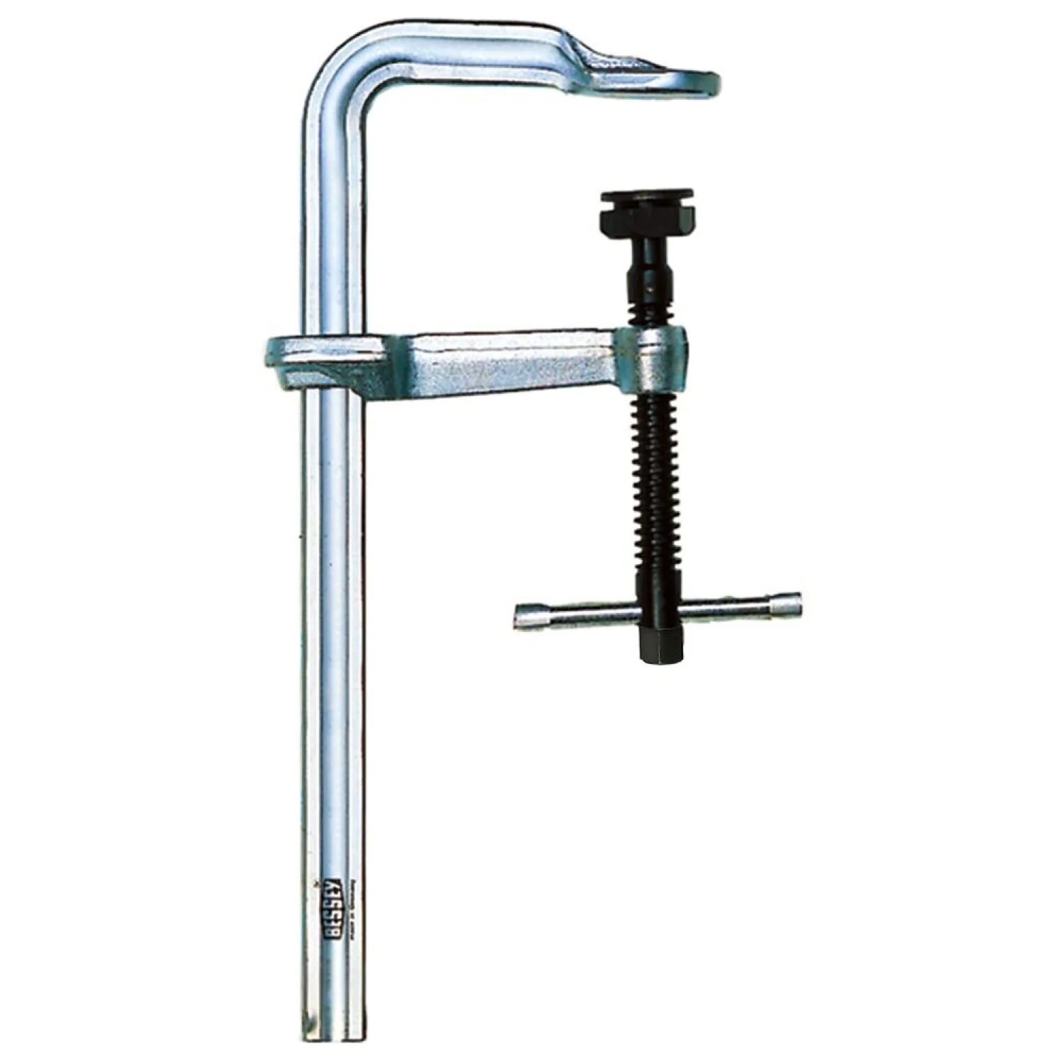 Bessey 4800S-24 Clamp, welding, F-style, heavy duty Morpad, 24 In. x 7 In., 4880 lb