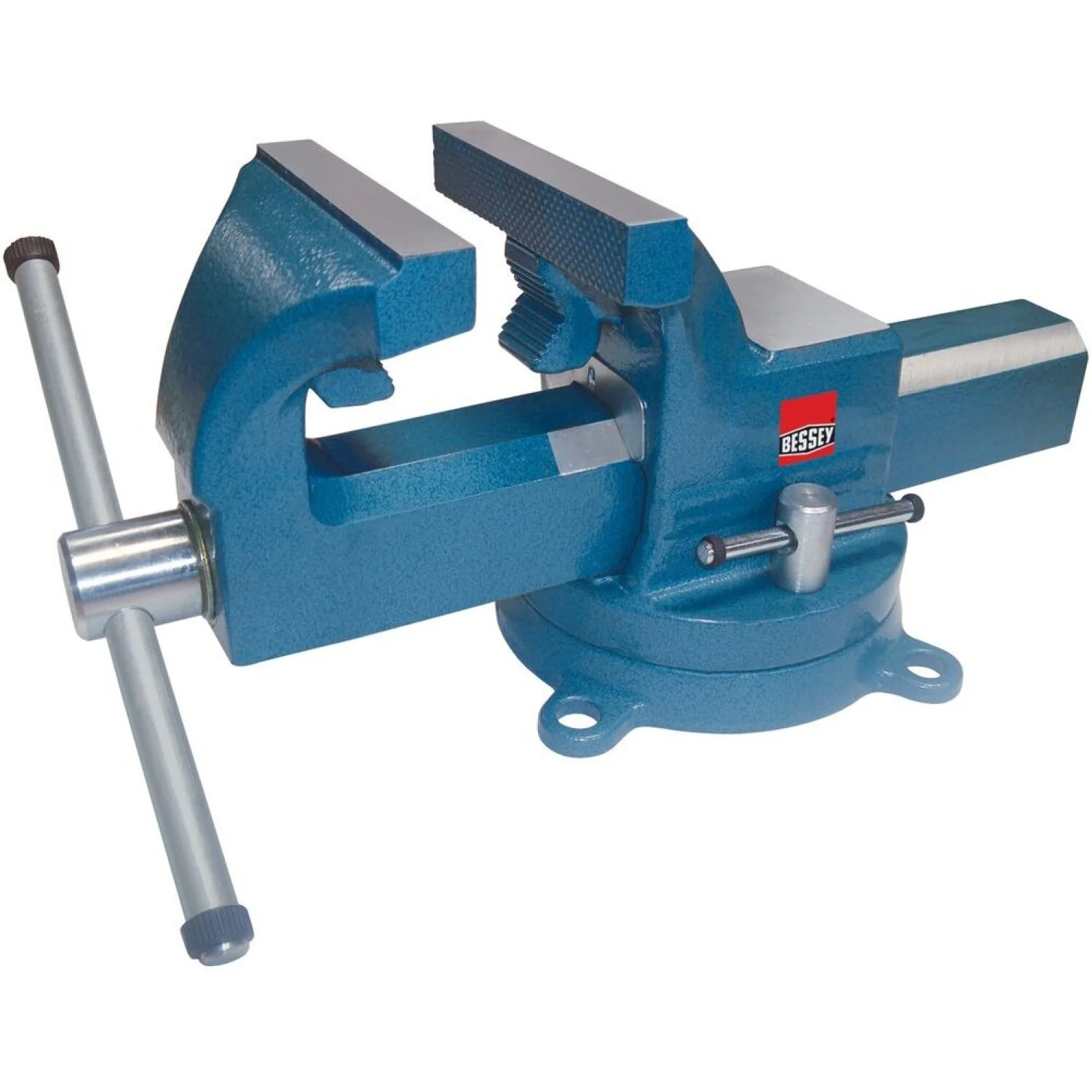 Bessey BV-DF4SB Vise, 4 In., drop forged, pipe jaws, swivel base and anvil included