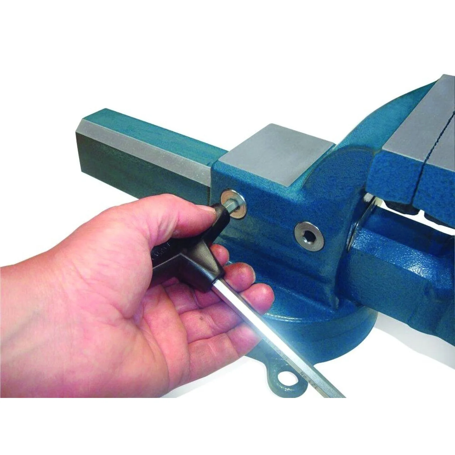 Bessey BV-DF6SB Vise, 6 In., drop forged, pipe jaws, swivel base and anvil included - Image 4