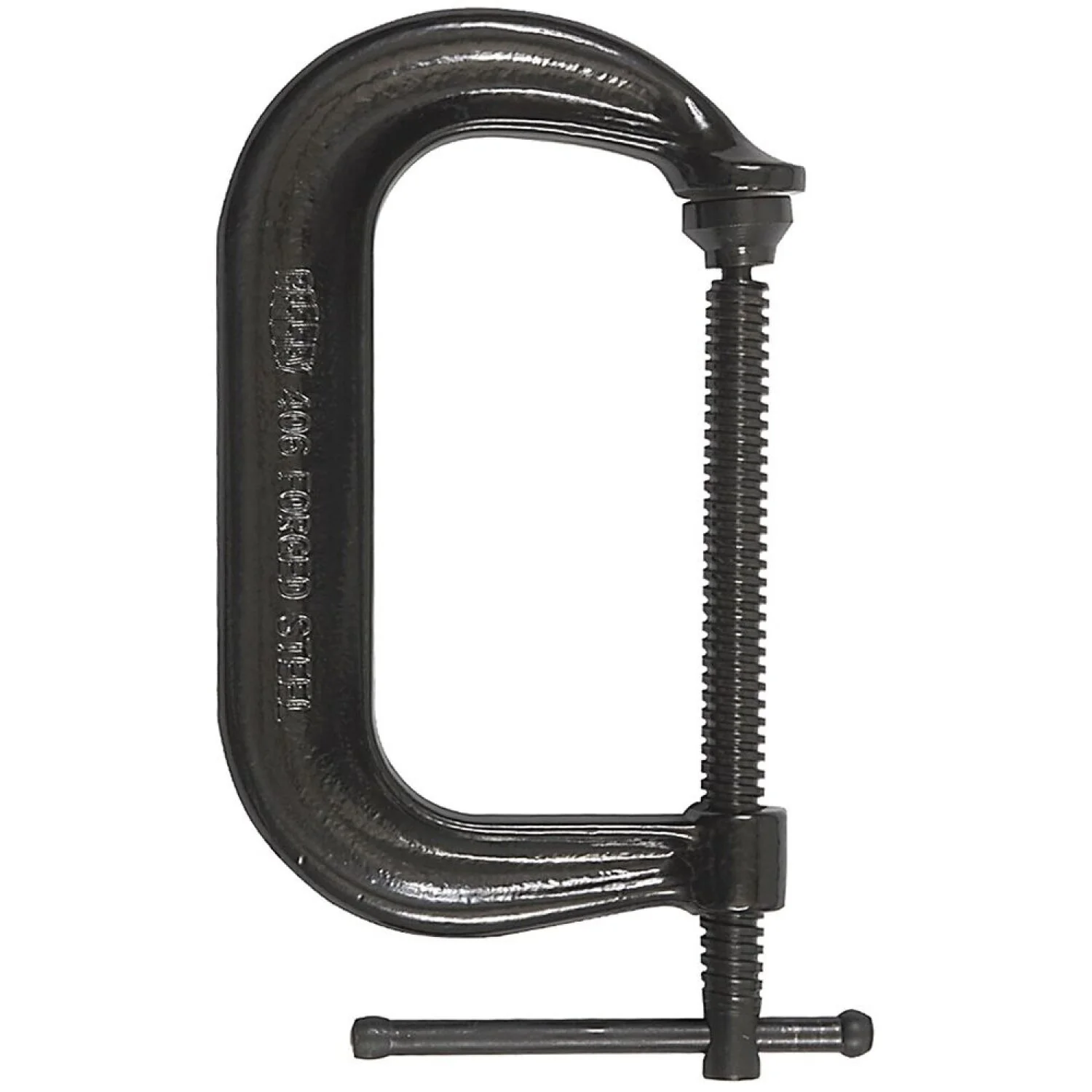 Bessey CDF408 C-clamp, drop forged, 8 In. x 4 1/2 In., 6900 lb