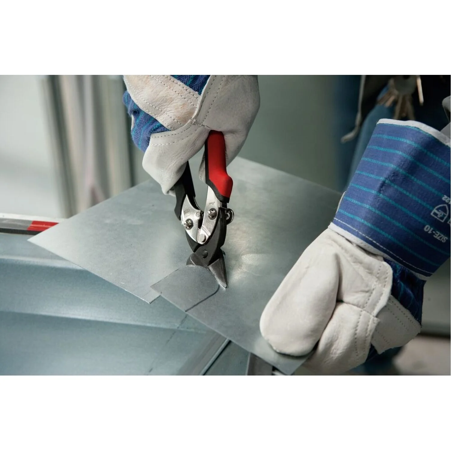 Bessey D15AL-BE Snip, compact aviation snip, left cutting - Image 8