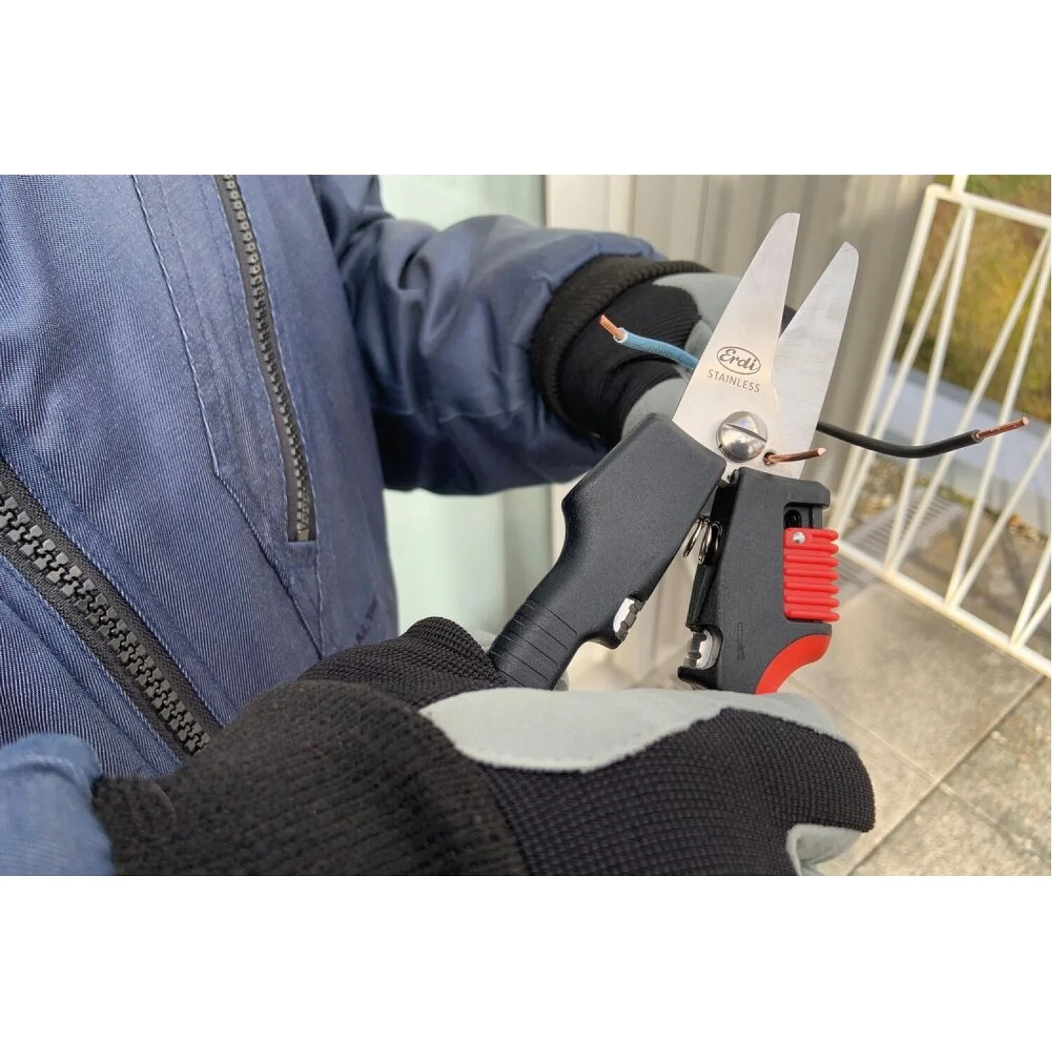 Bessey D50 Snip, Multi-Purpose, Stainless Steel Blade, Wire Cutter, Wire Stripper - Image 10