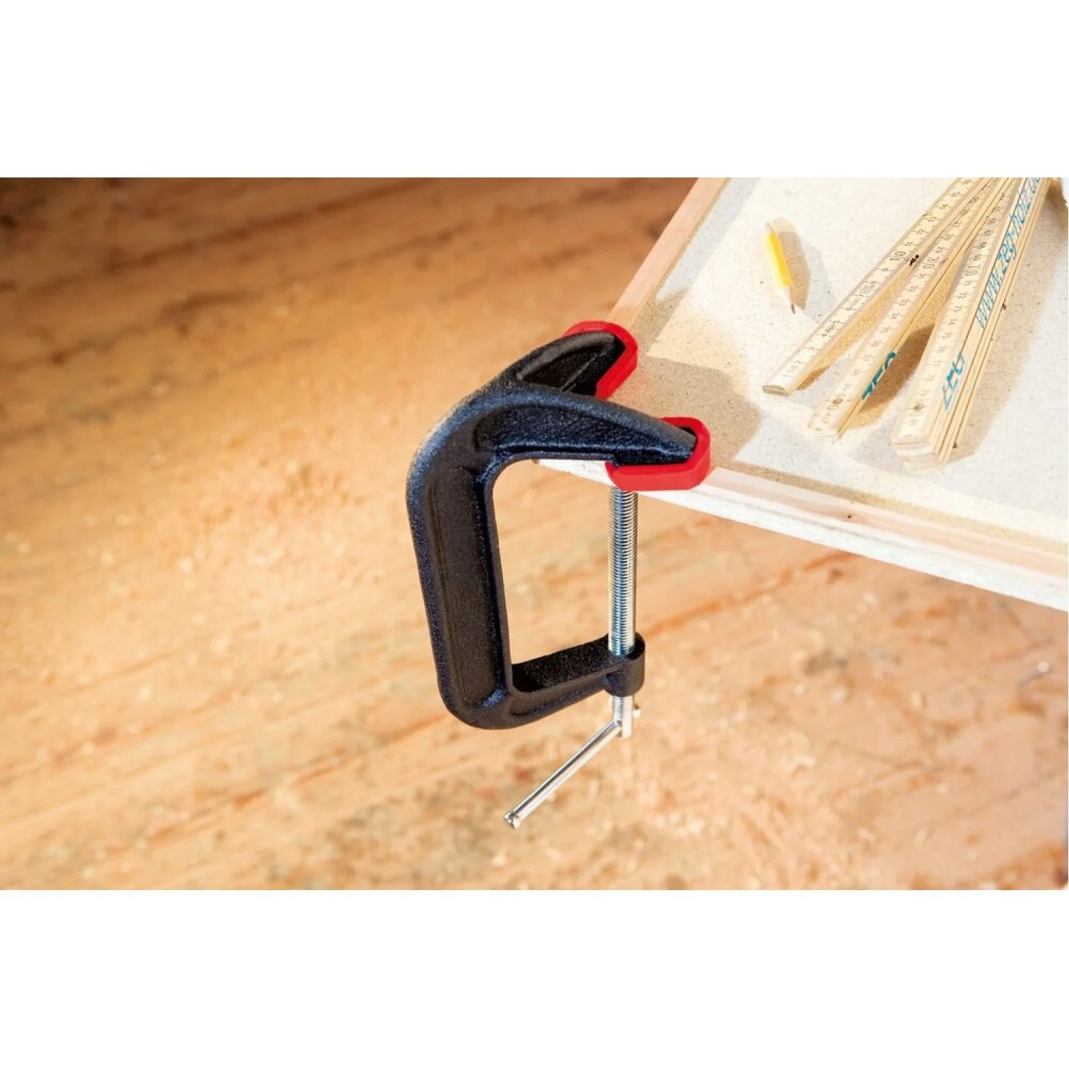 Bessey DHCC-4 Clamp, C-Style, double jaw, 4 In. x 2-1/4 In., 1200 lb - Image 3