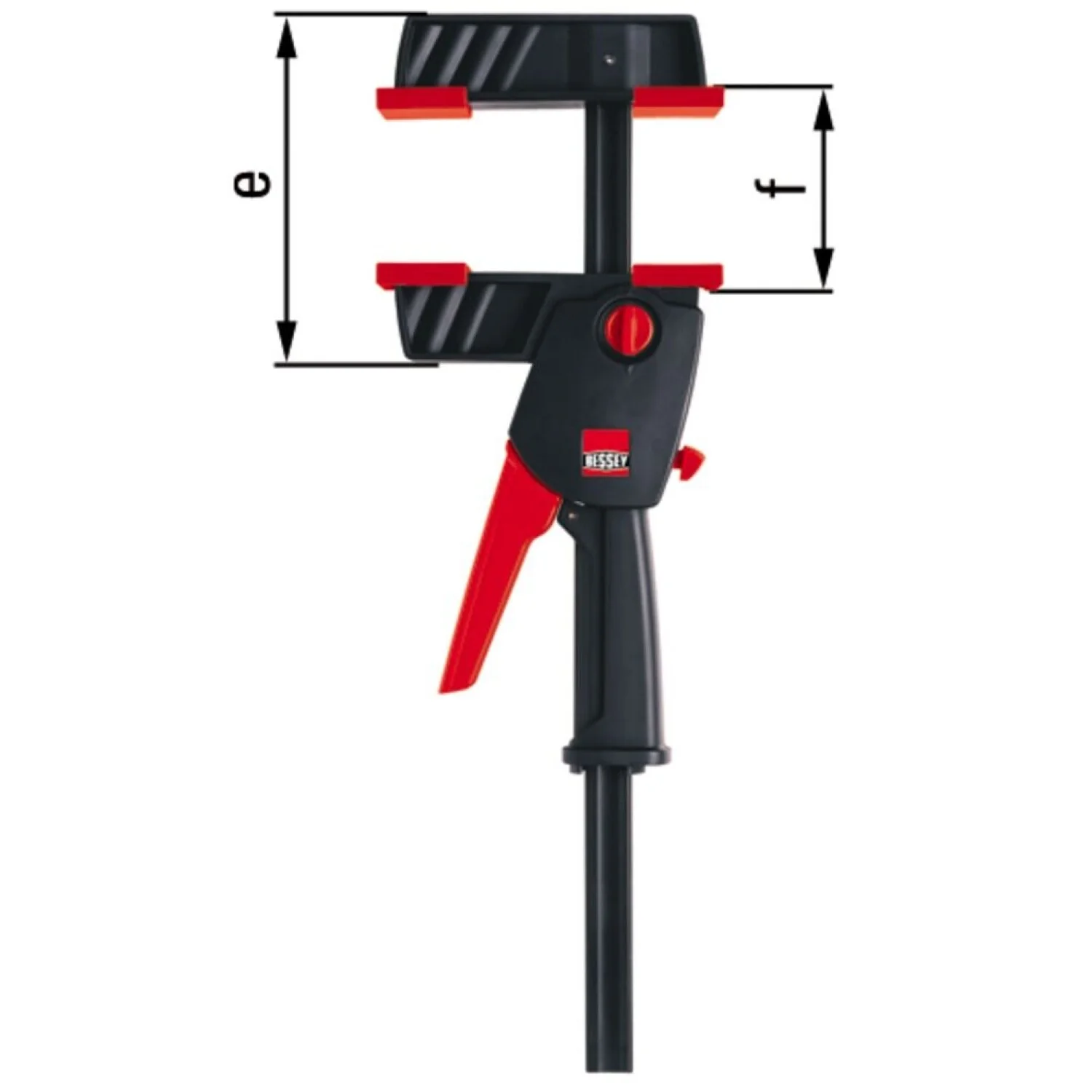 Bessey DUO16-8 Clamp, one hand, DuoKlamp Series, 3 1/4 In. x 6 In., 260 LB - Image 5