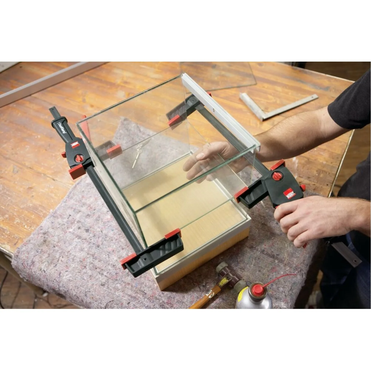 Bessey DUO65-8 Clamp, one hand, DuoKlamp Series, 3 1/4 In. x 24 In., 260 LB - Image 16
