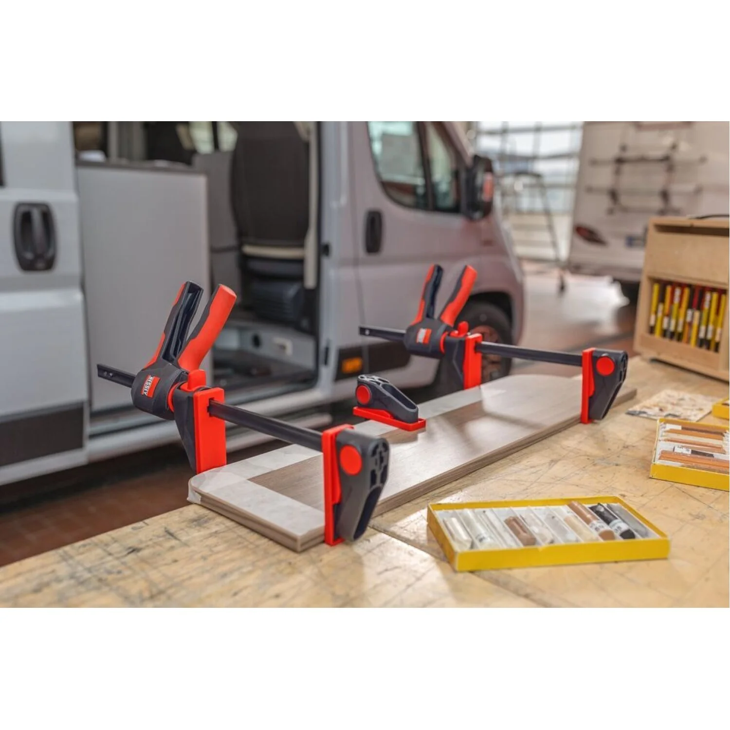Bessey EHKL360-24 Large Trigger Clamp 360 degree, 300 lb, 24" x 3-1/8" - Image 25
