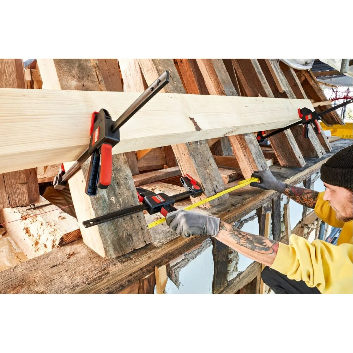 Bessey EHKXL36 Extra Large trigger clamp, 600 lb, 36" x 3-5/8" - Image 18