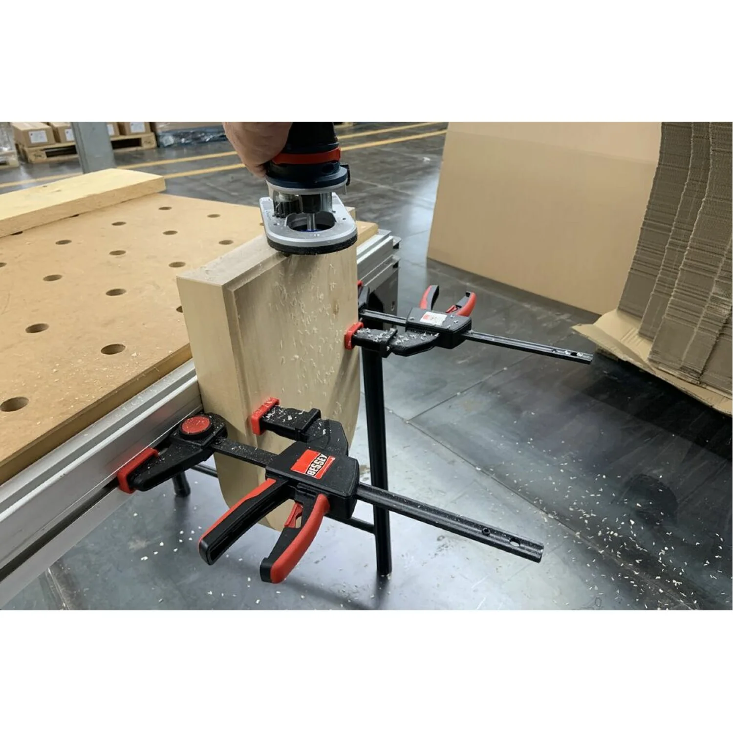 Bessey EZR-SET One hand track clamp set (2pcs) - Image 6