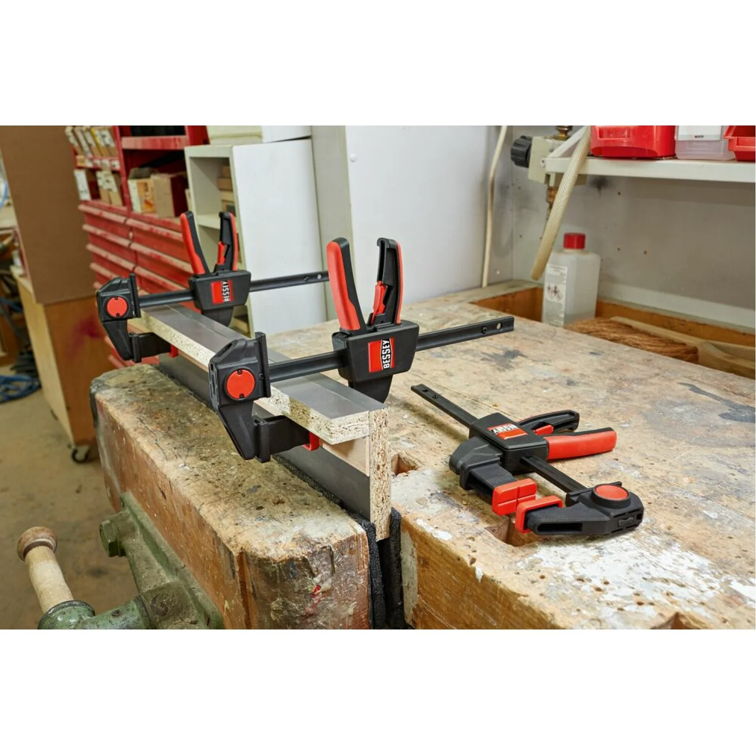 Bessey EZR-SET One hand track clamp set (2pcs) - Image 7