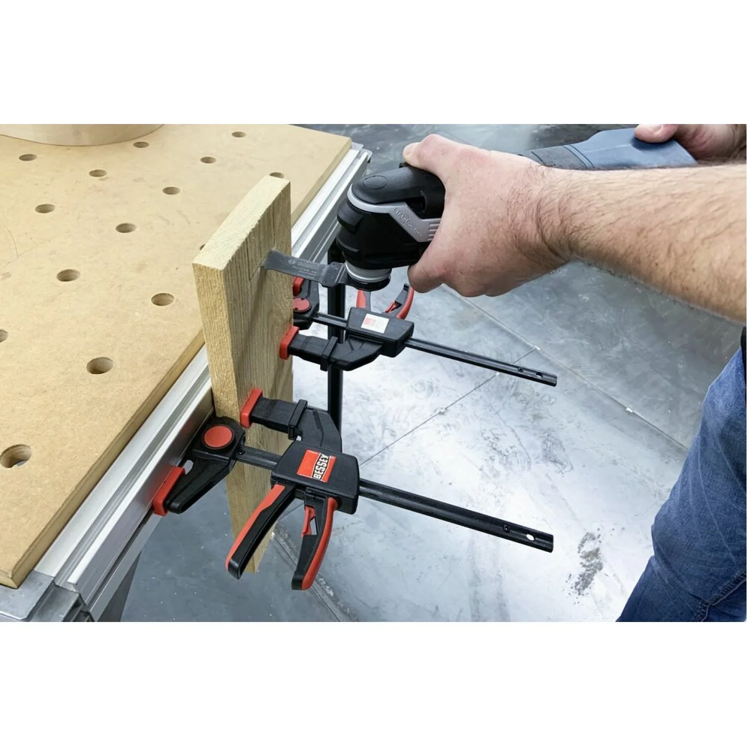 Bessey EZR-SET One hand track clamp set (2pcs) - Image 8