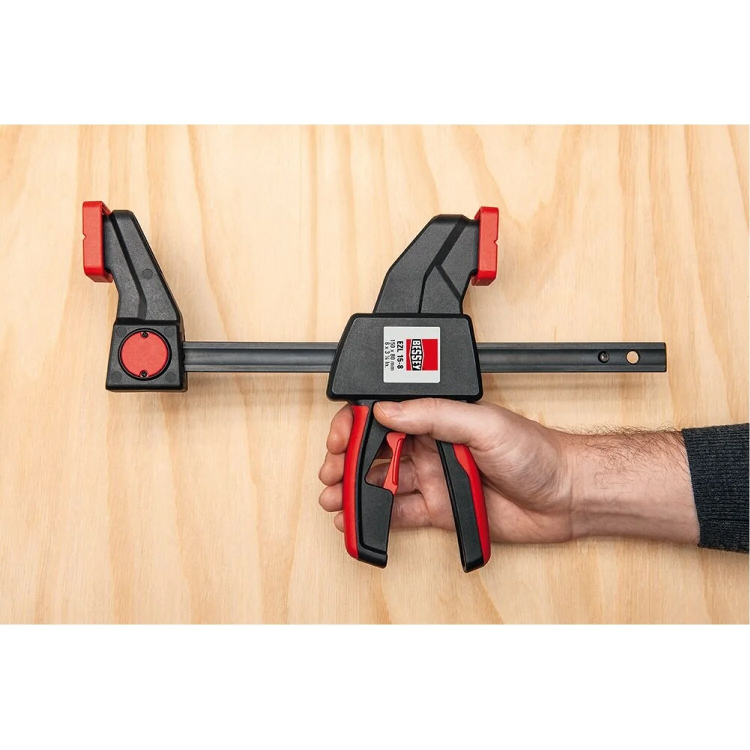 Bessey EZS30-8 Clamp, One Hand, EZS Series, 12 In. x 3.5 In., 445 lb - Image 10