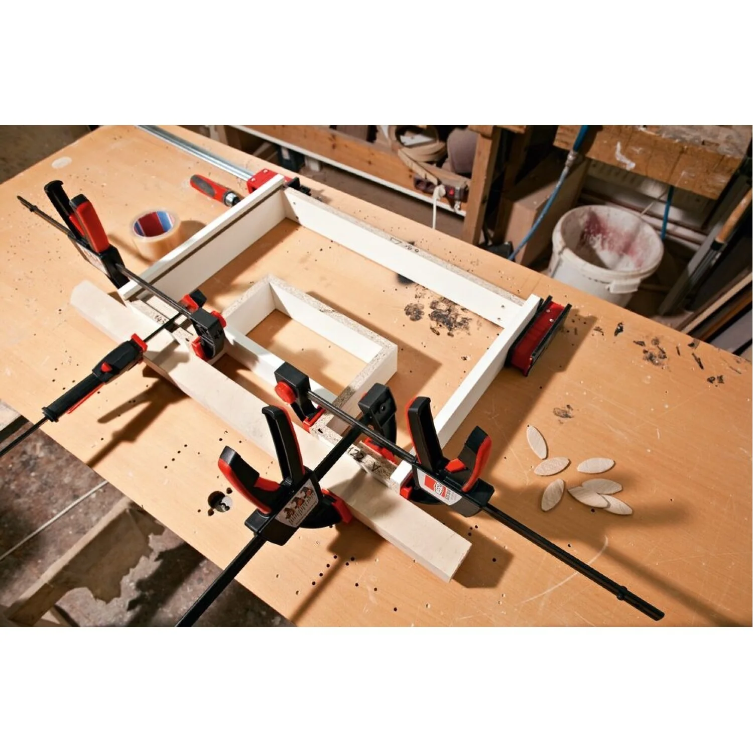 Bessey EZS45-8 Clamp, one hand, EZS Series, 18 In. x 3.5 In., 445 lb - Image 14