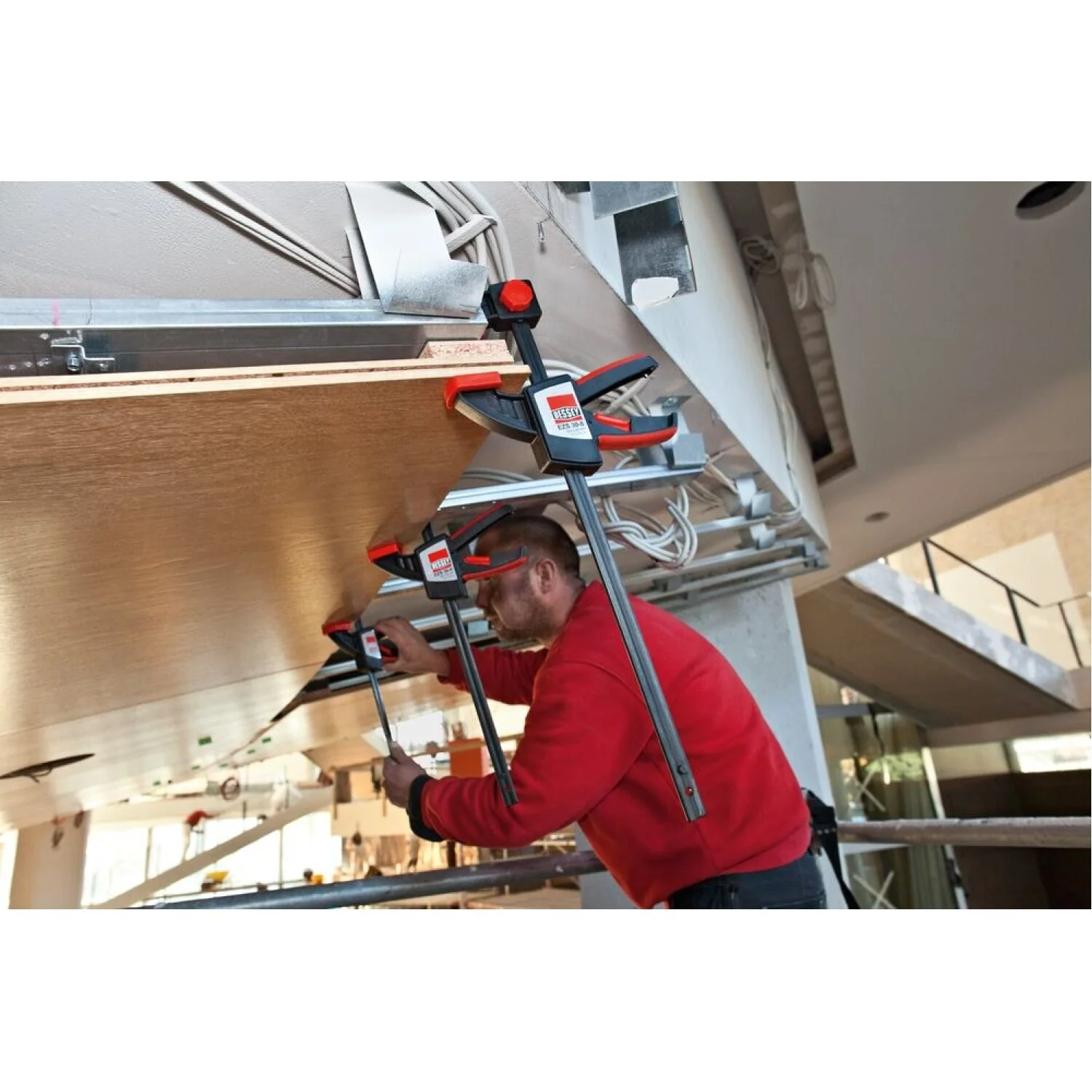 Bessey EZS45-8 Clamp, one hand, EZS Series, 18 In. x 3.5 In., 445 lb - Image 17