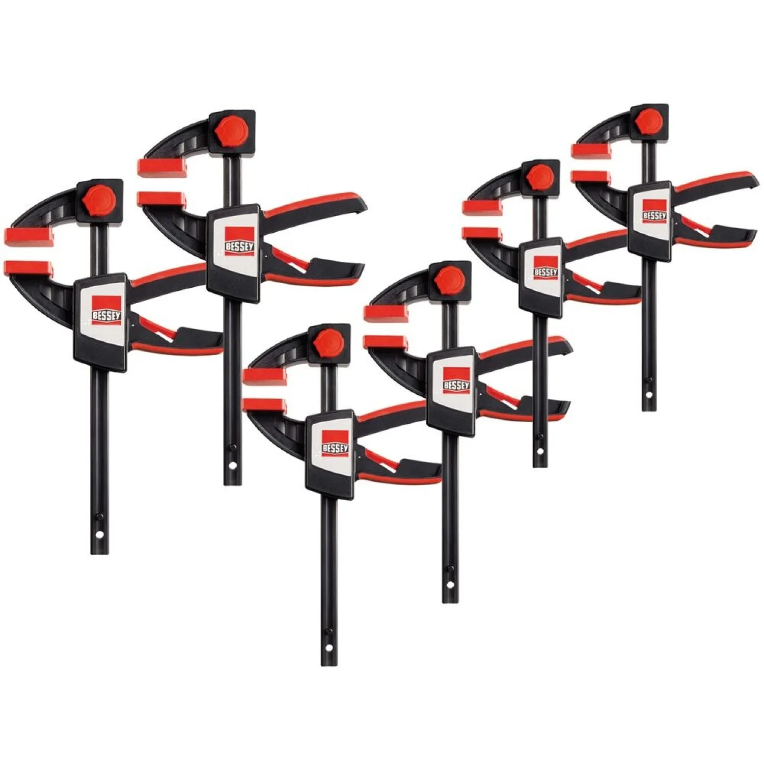 Bessey EZS60-8 Clamp, one hand, EZS Series, 24 In. x 3.5 In., 445 lb - Image 3