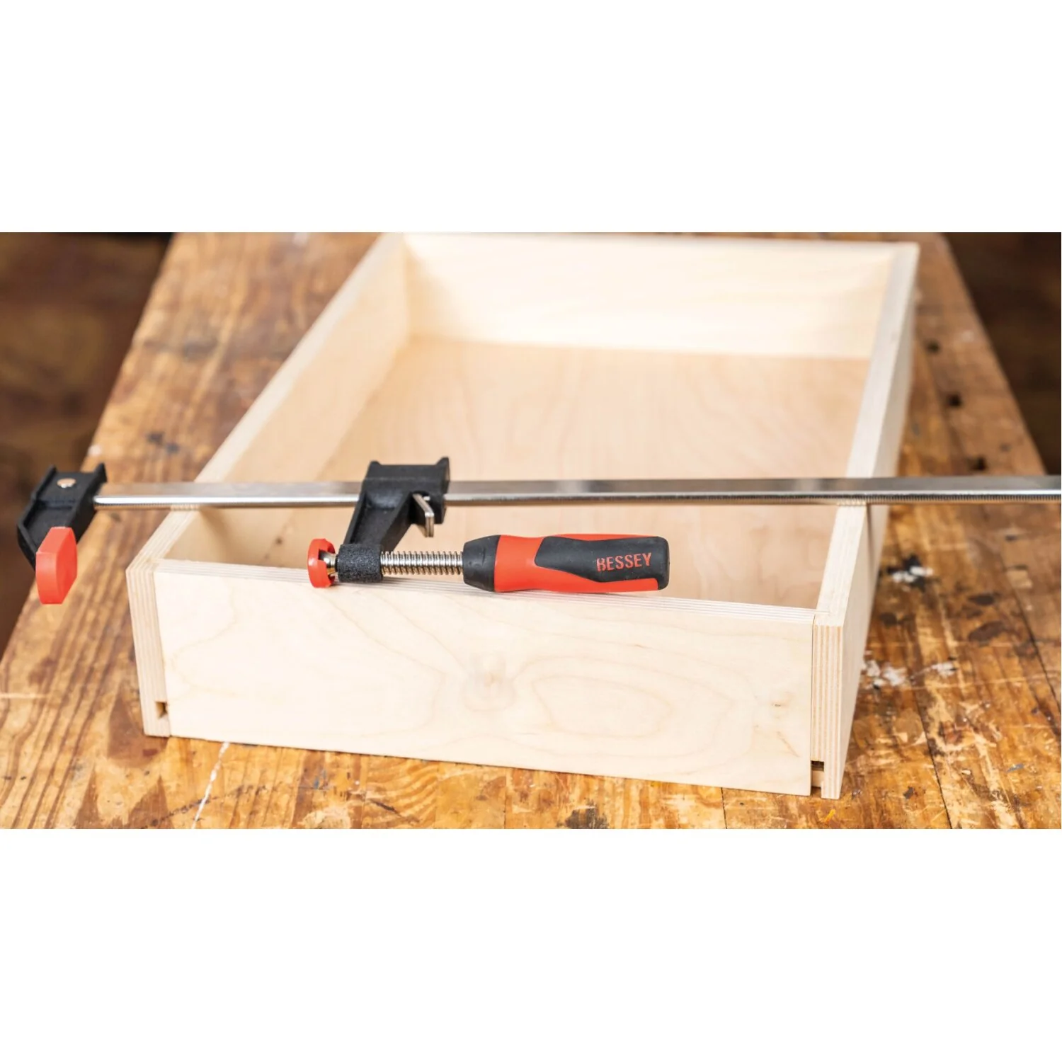 Bessey GSCC2.518 Clamp, clutch style, swivel pads, 2.5 In. x 18 In., 600 lb - Image 7