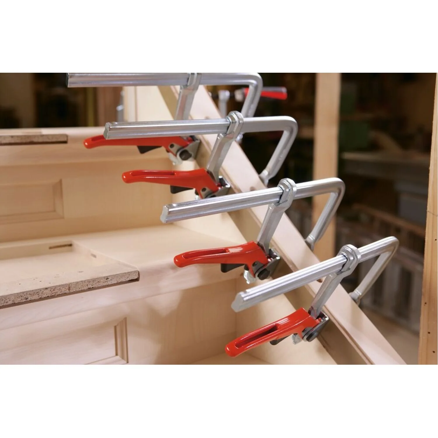 Bessey GSH12 Clamp, welding, classiX, lever-style, 4 In. x 2 3/8 In. , 400 lb - Image 6