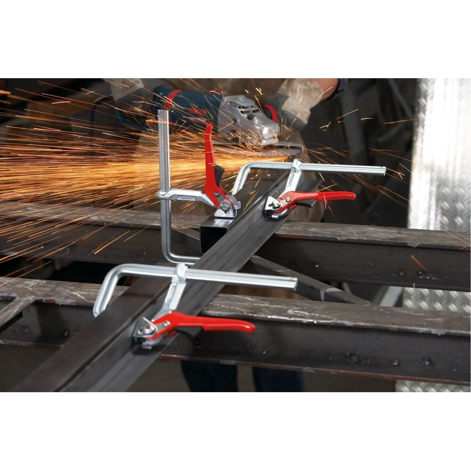 Bessey GSH30 Clamp, welding, classiX, lever-style, 12 In. x 5 1/2 In. , 1110 lb - Image 4