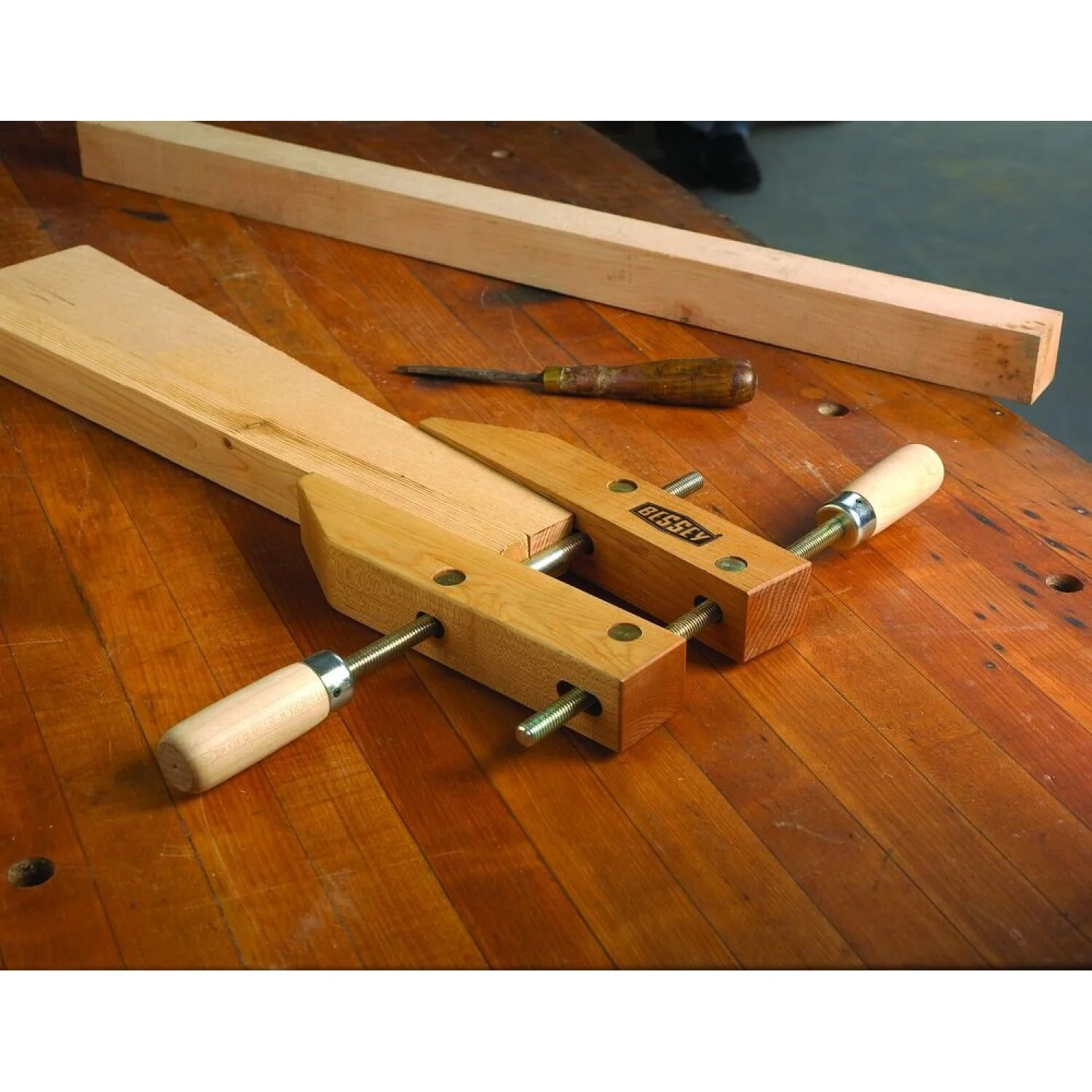 Bessey HS-6 Clamp, woodworking, hand screw, 6 In. x 3 In. - Image 2