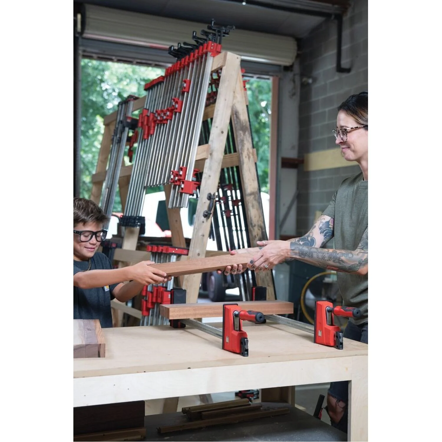 Bessey KRE3512 Parallel Clamp, K Body REVOlution, 12 Inch, 1700 lbs - Image 21