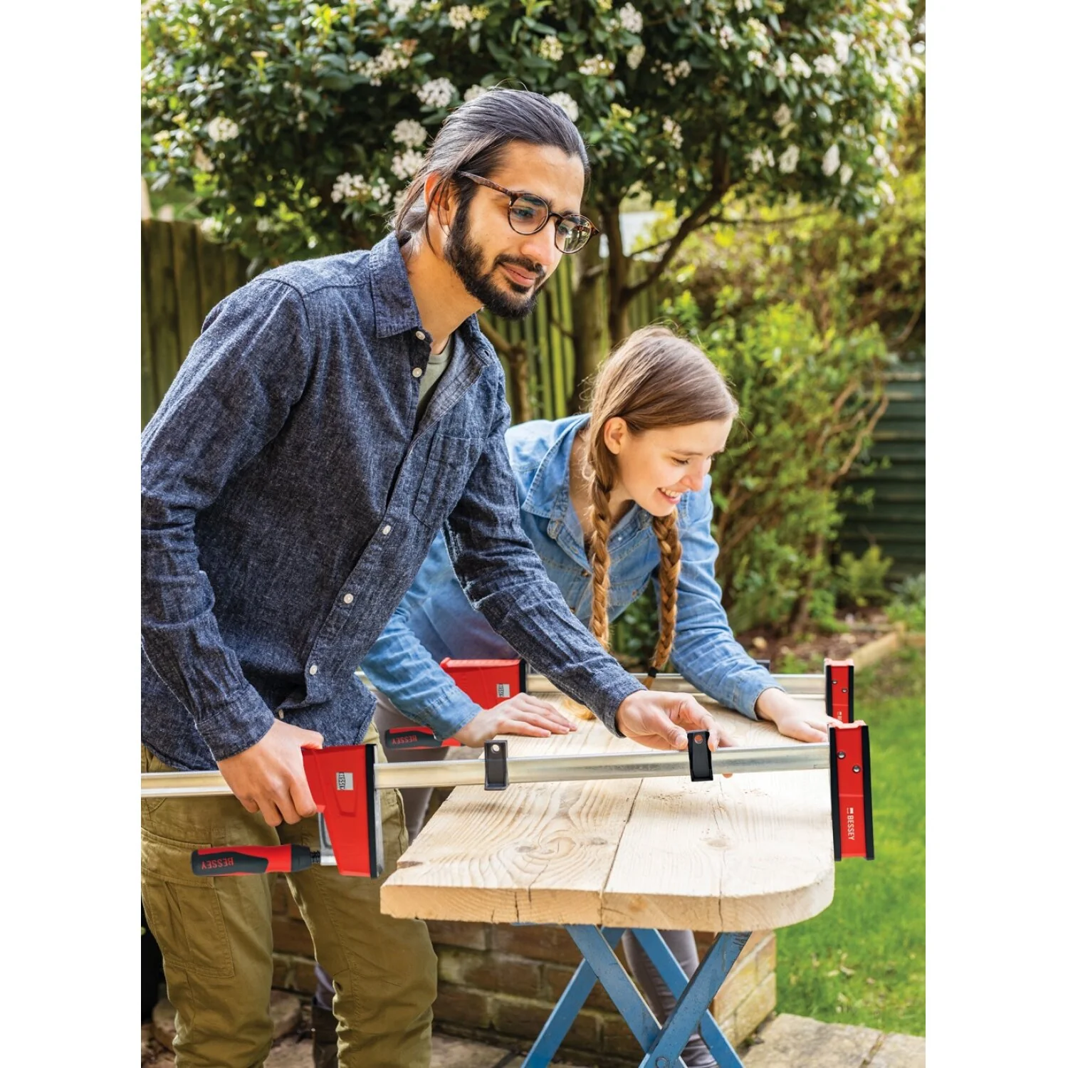 Bessey KRE3524 Parallel Clamp, K Body REVOlution, 24 Inch, 1700 lbs - Image 11