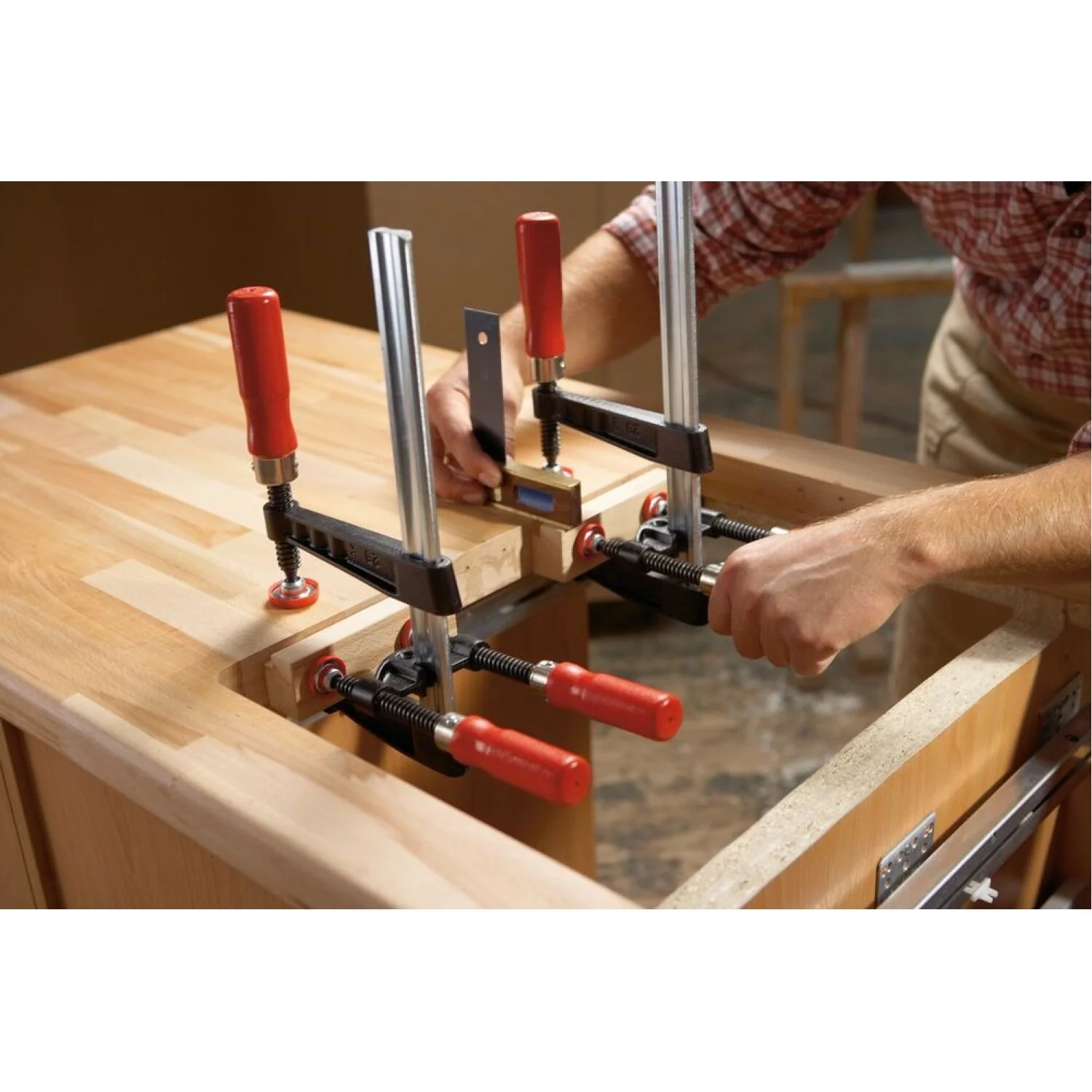 Bessey KT5-1CP Clamp accessory, for use with TG Series, edge clamp, single spindle - Image 5