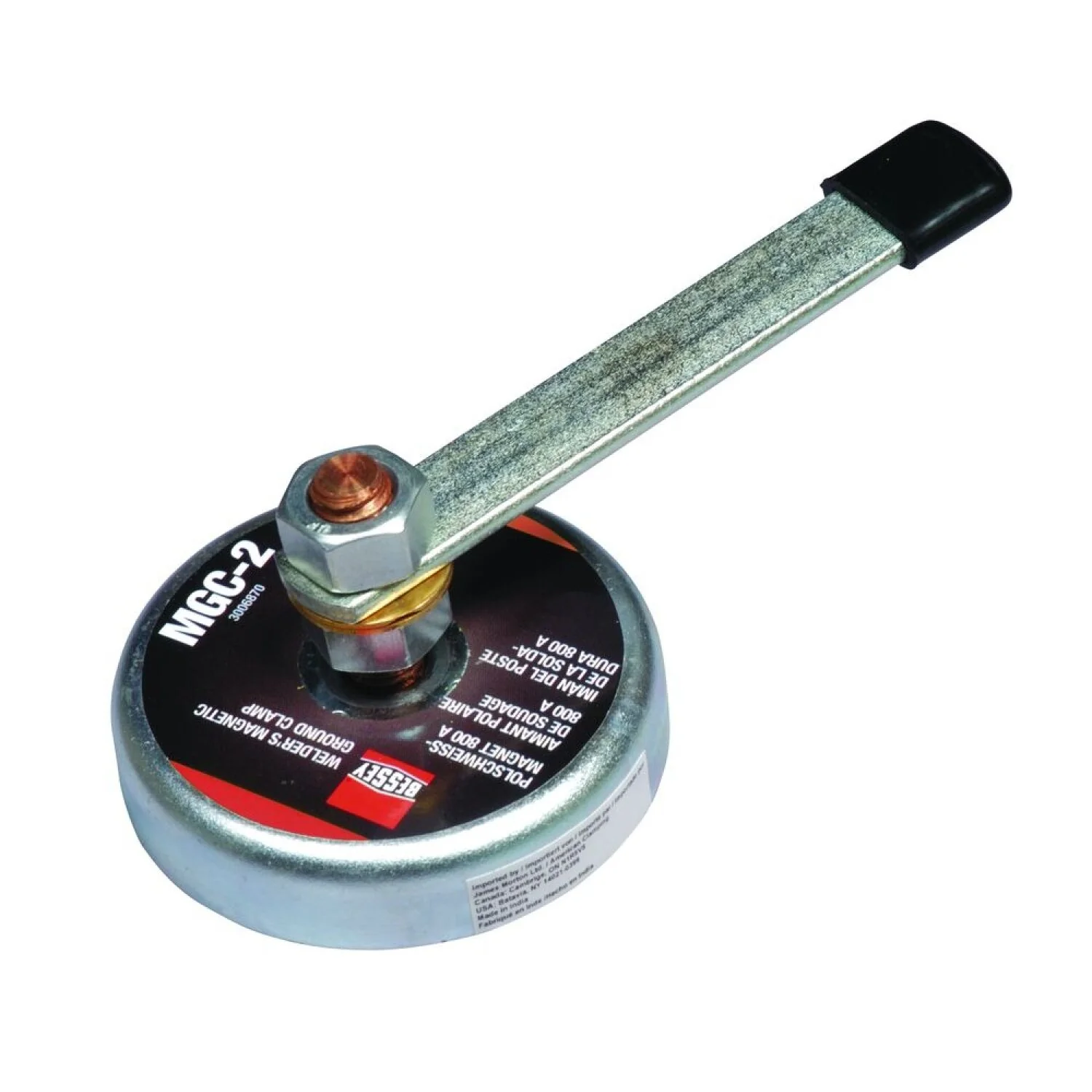 Bessey MGC-2 Magnet, Magnetic Ground Clamp (800 amp) - Image 2