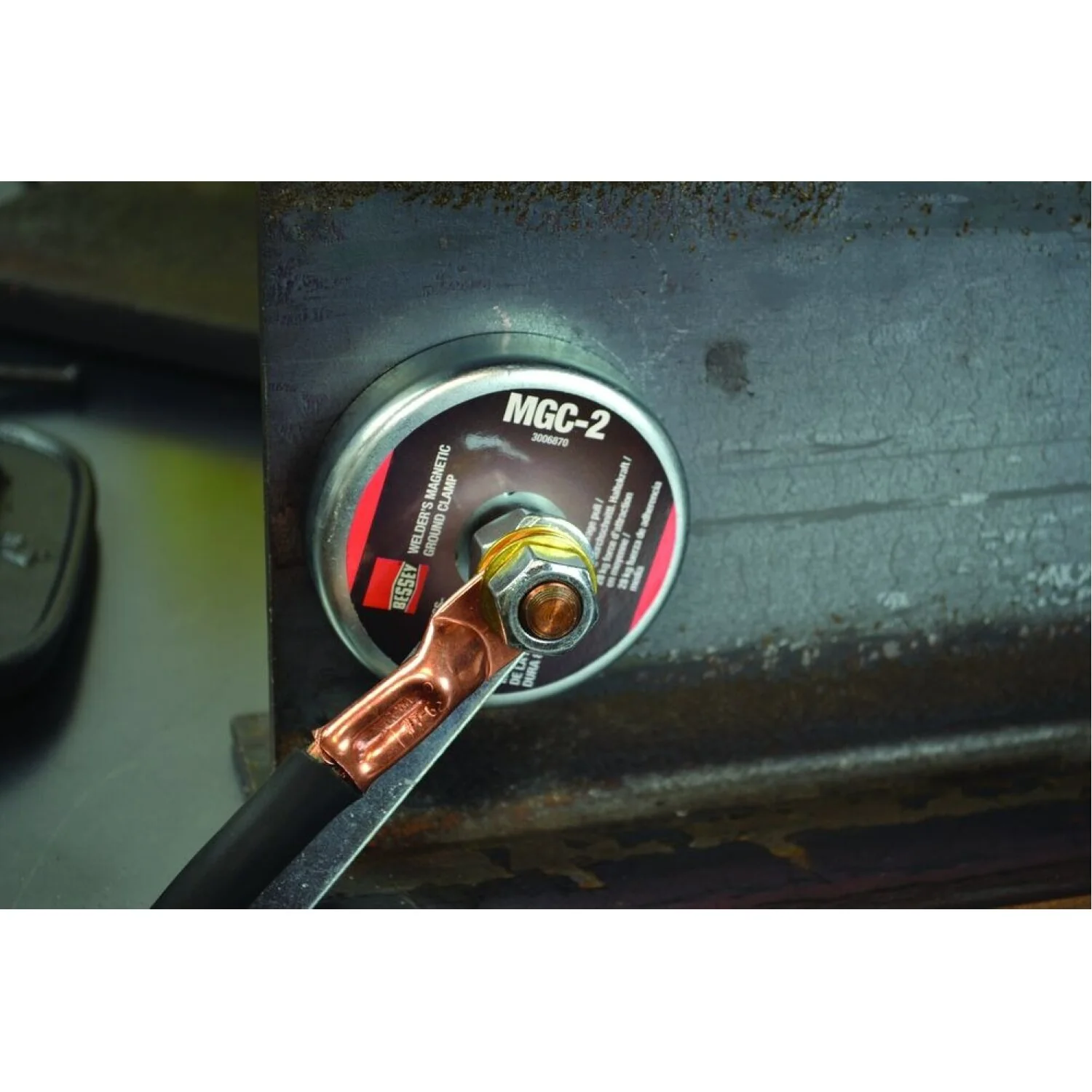Bessey MGC-2 Magnet, Magnetic Ground Clamp (800 amp) - Image 3