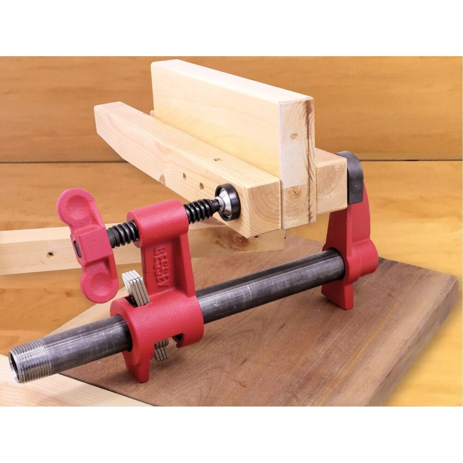 Bessey PC-34DR Clamp, deep reach pipe, 3/4 In. - Image 5