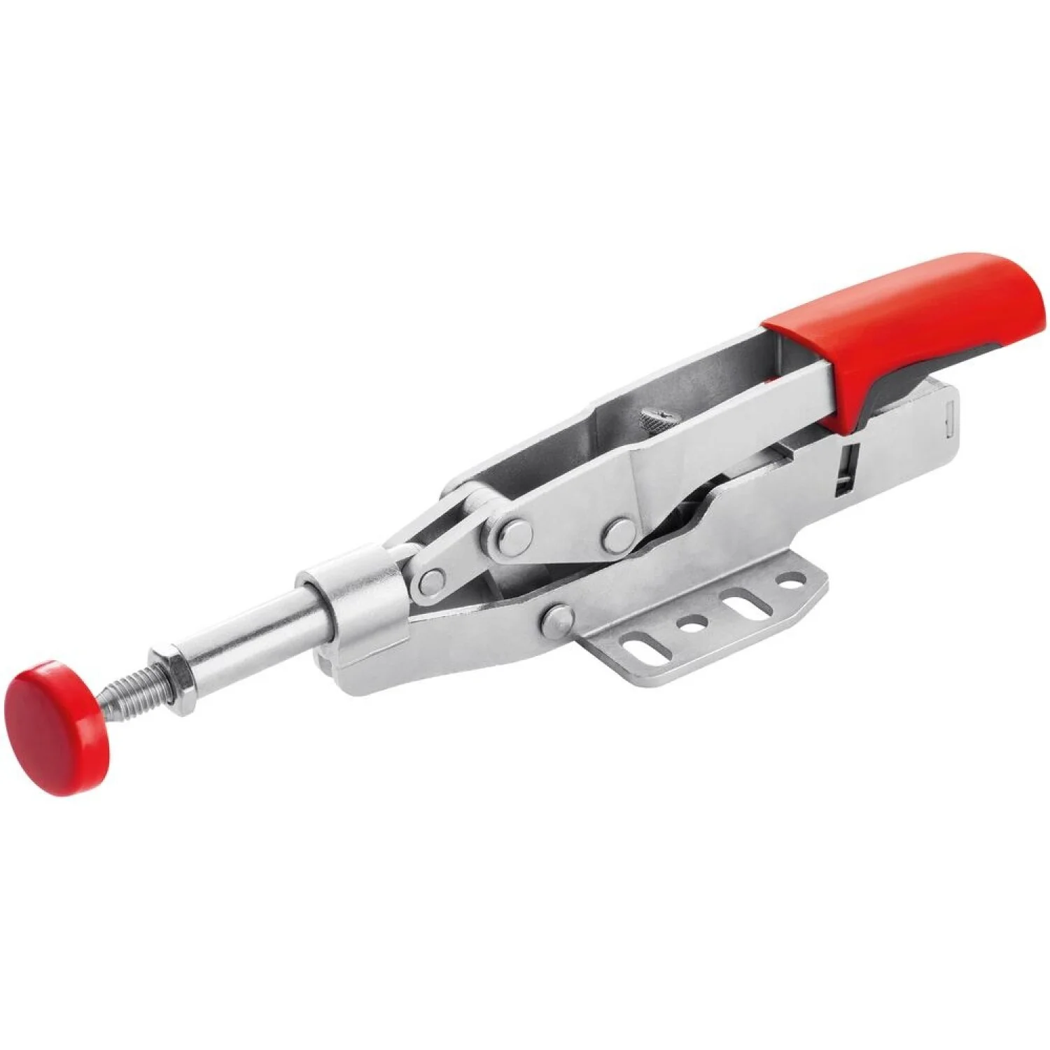 Bessey STC-IHH25 Auto adjust toggle clamp, horizontal push pull, flanged base - Image 2