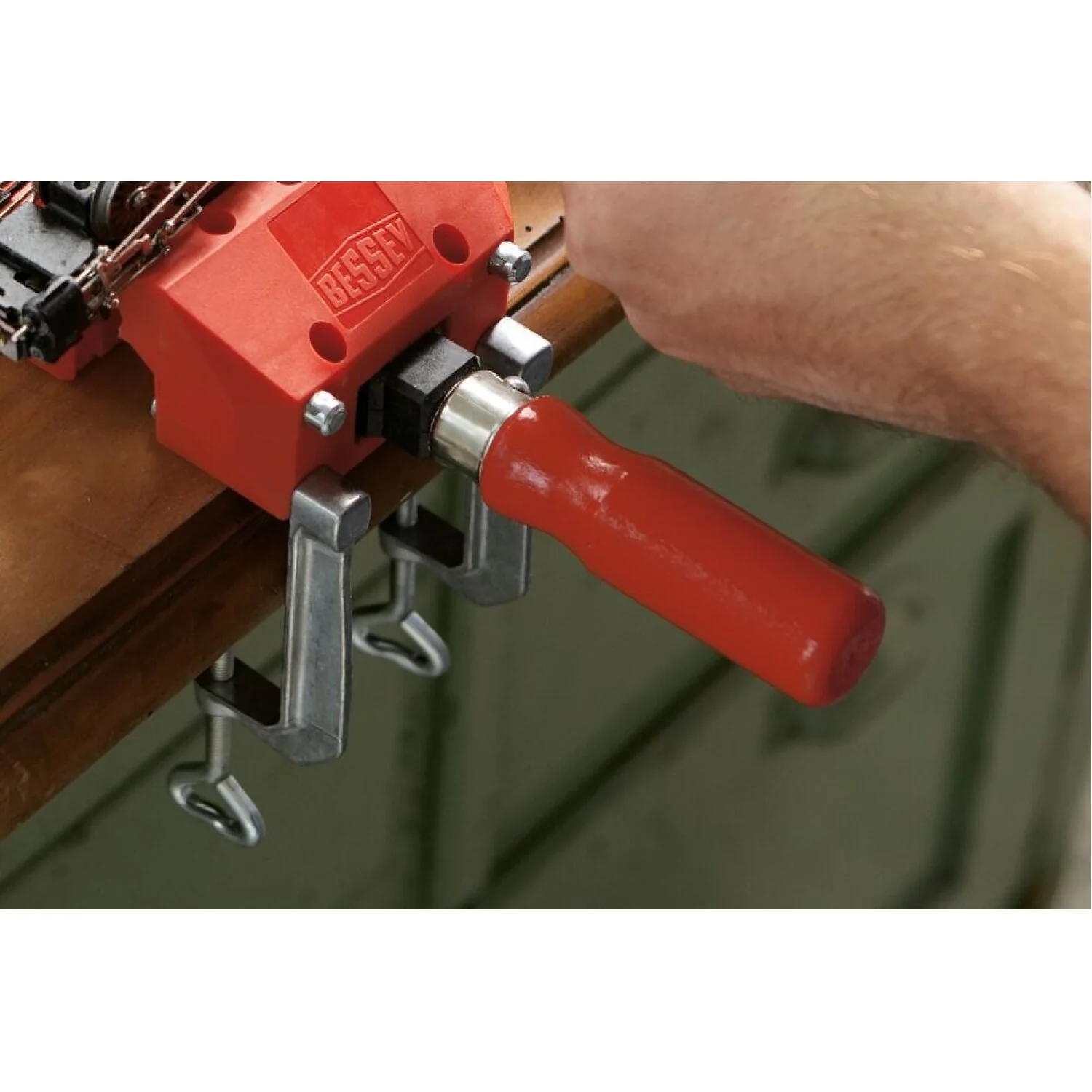 Bessey TK-6 Clamp accessory, table Clamps, 2pcs, fits S-10, WS-3+2K, WS-6, KR, KRV, KRE, KREV - Image 4