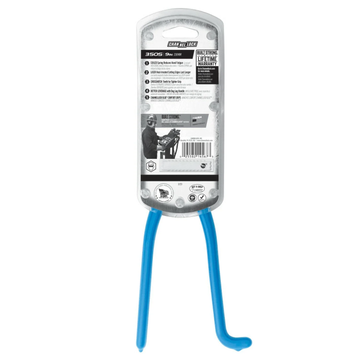 Channellock 350S 9-inch Ironworker's Pliers - Image 3
