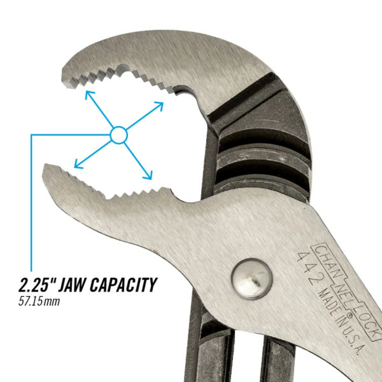 Channellock 442 12 Inch Tongue & Groove Pliers - Image 3