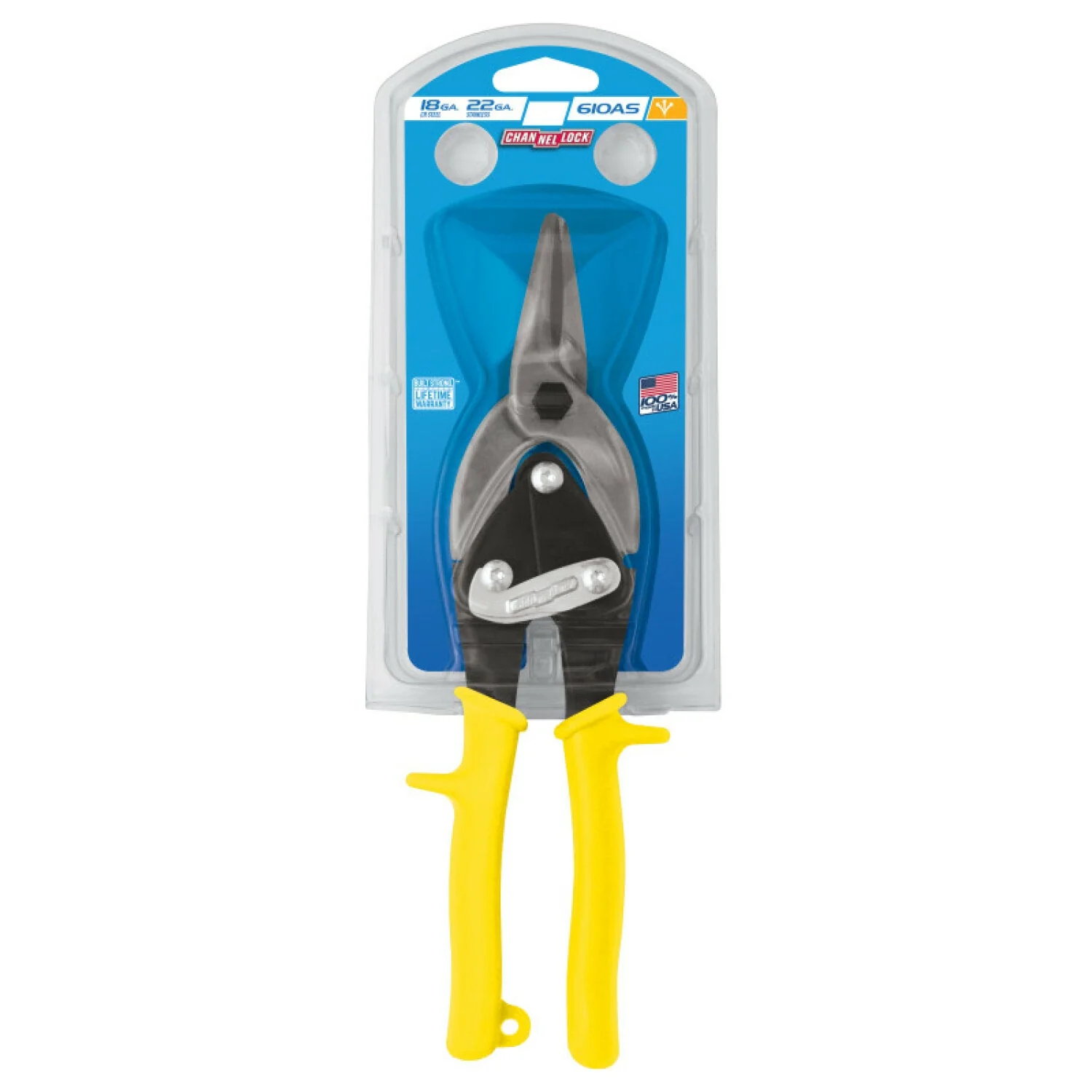 Channellock 610AS 10-inch Straight Aviation Snip - Image 2