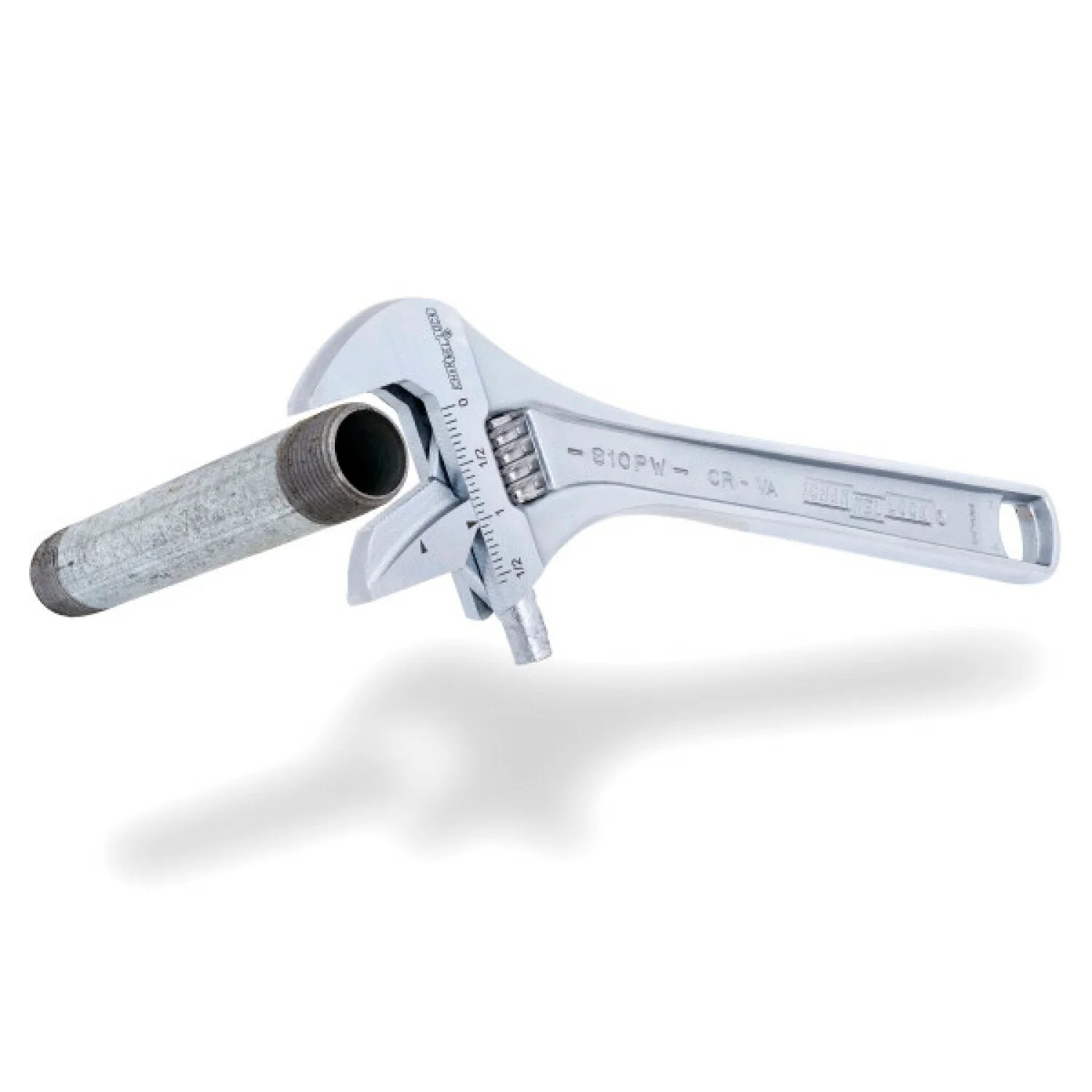 Channellock 812PW 12-inch Reversible Jaw Adjustable Wrench - Image 4