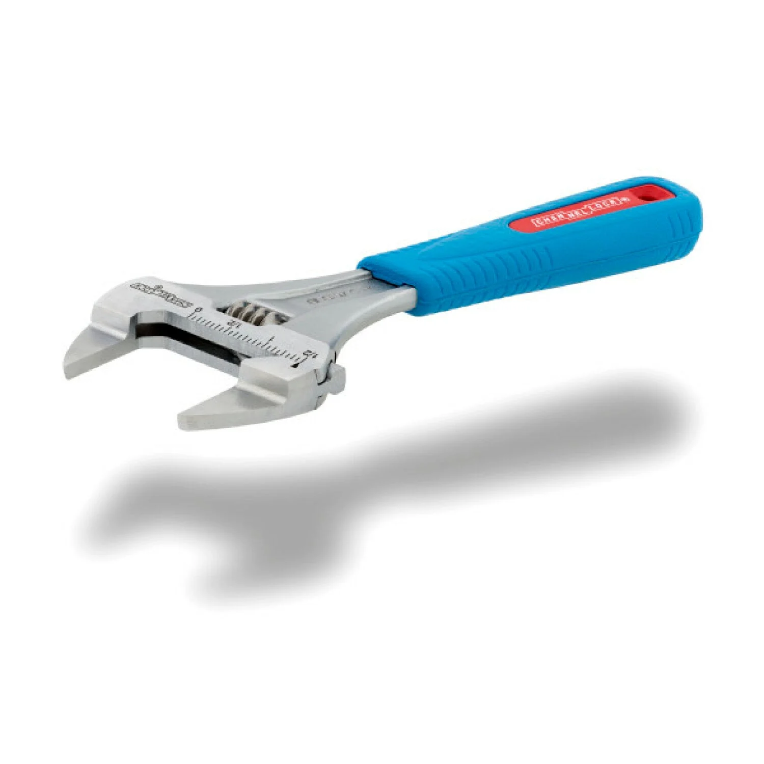 Channellock 8SWCB 8-Inch  Code Blue Wideazz Slim Jaw Adjustable Wrench - Image 4
