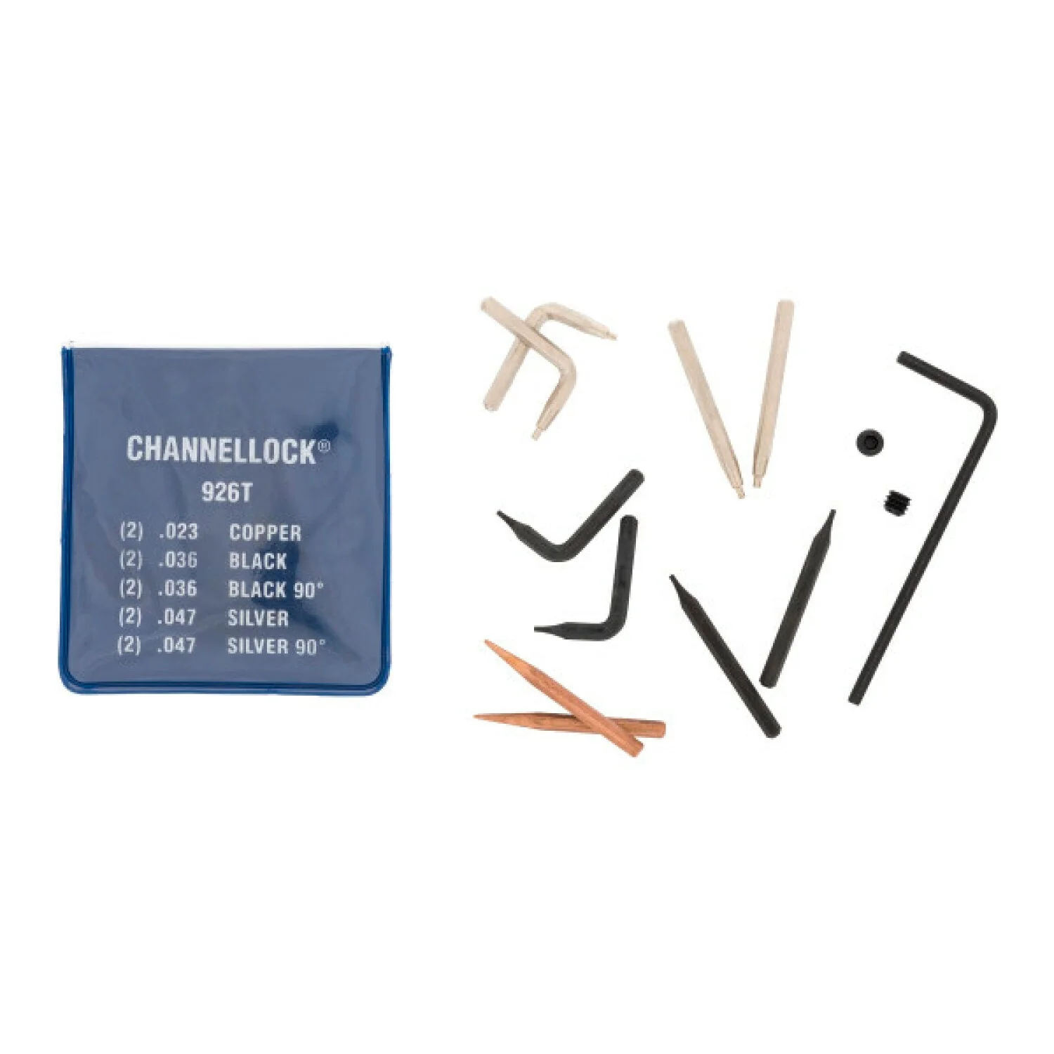 Channellock 926T 5pc Universal Retaining Ring Tip Kit - Image 3