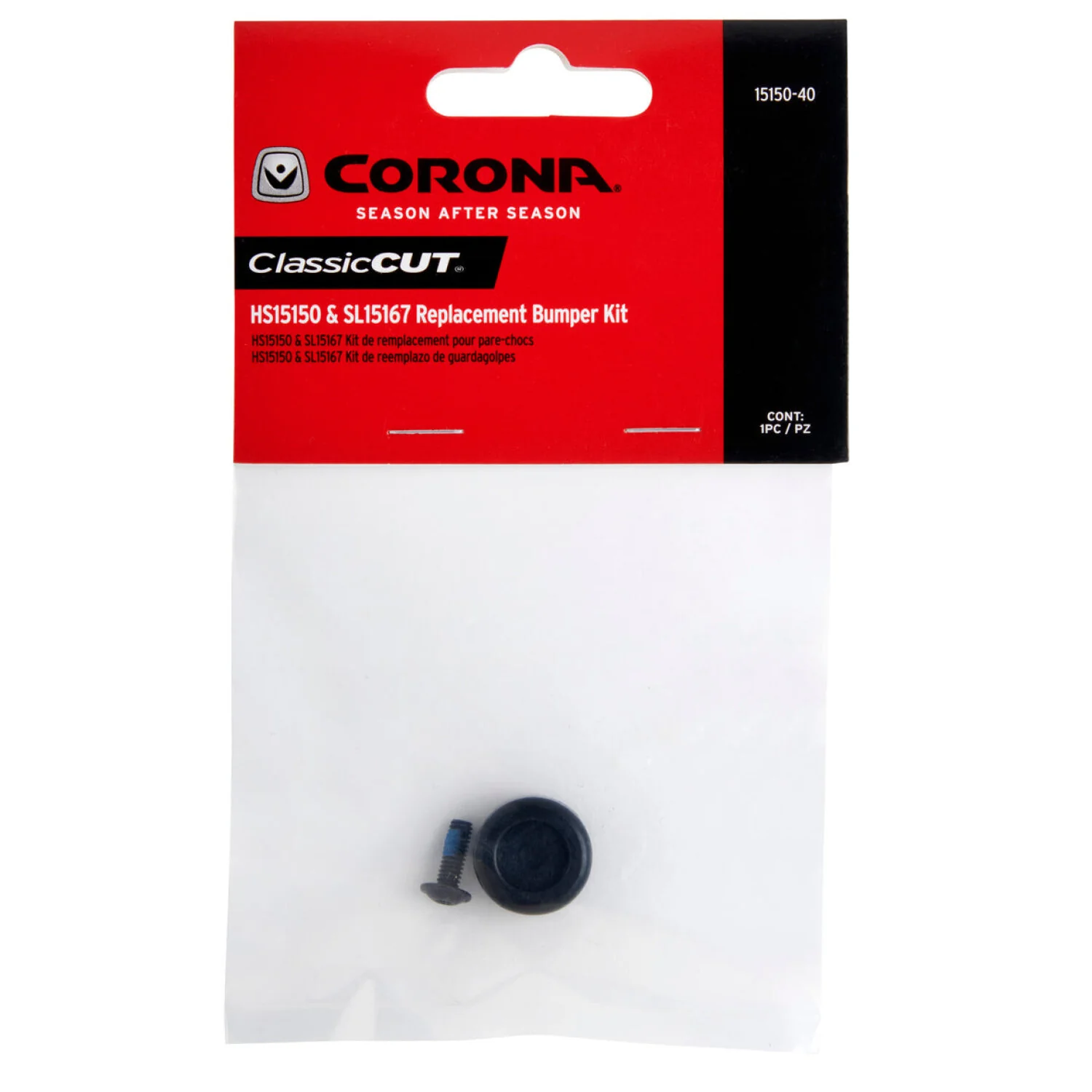 Corona 15150-40 Bumper & Screw for HS15150