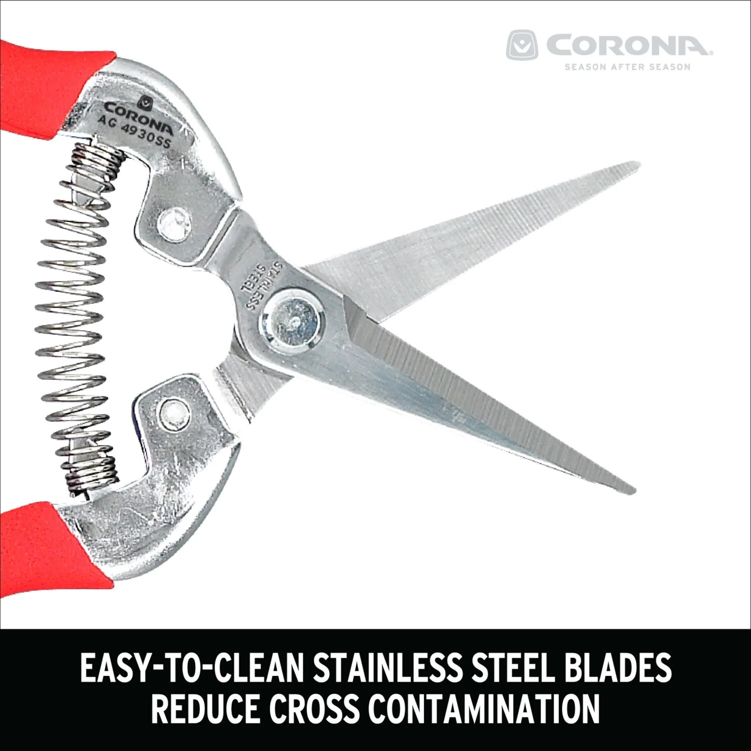 CORONA-AG 4930SS · Long Straight Snips - Stainless Steel, 1¾ Inch - Image 8