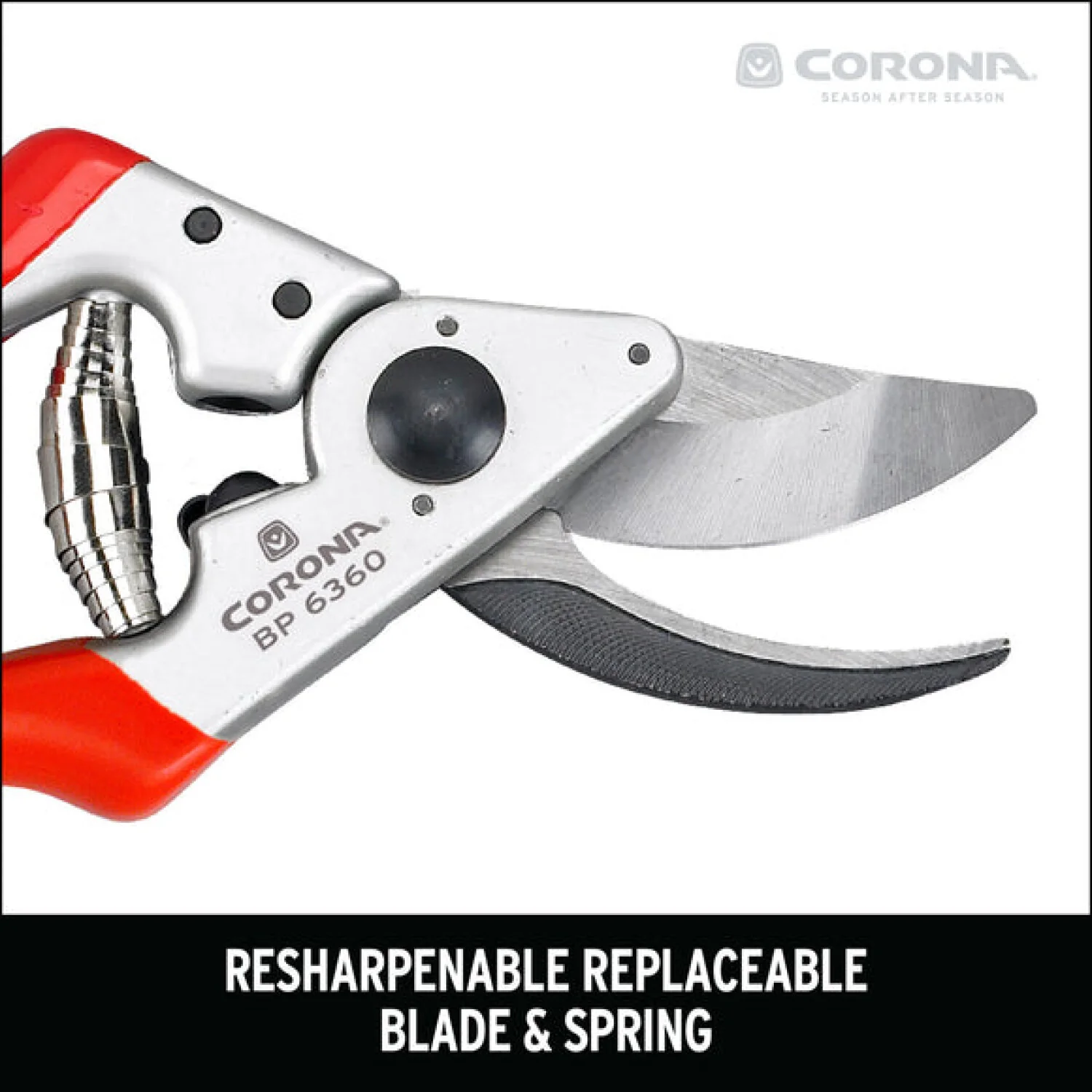 Corona BP 6360  ALUMINUM Bypass Pruner - 1 Inch, Angled, Right-Handed - Image 3