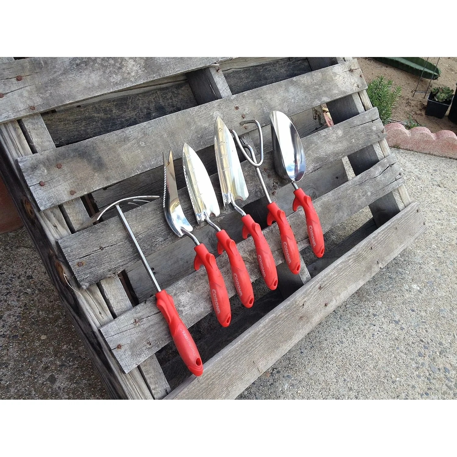 Corona CT 3244 ComfortGEL® Hoe/Cultivator Stainless Steel - Image 3