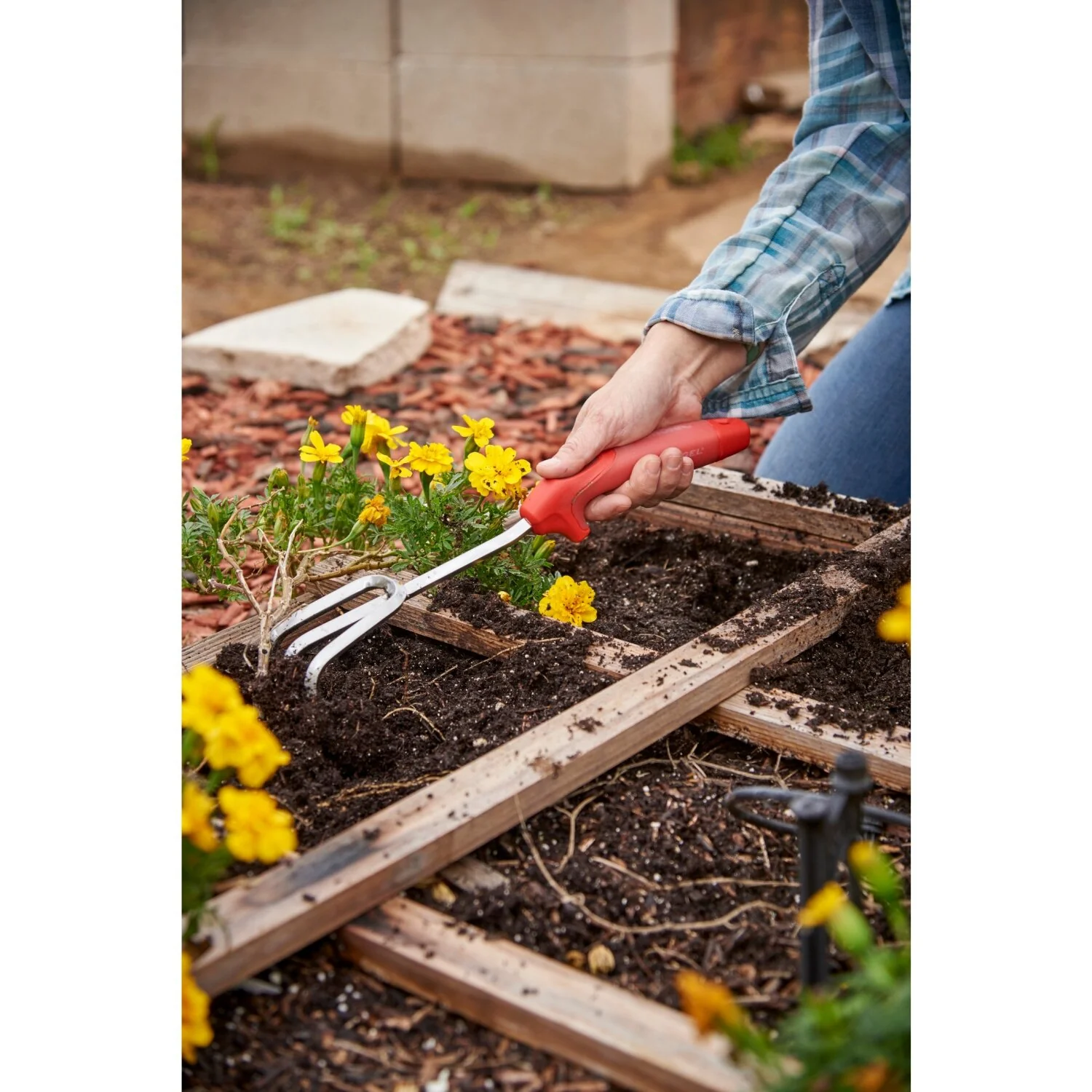 Corona CT 3334 ComfortGEL Cultivator Premium Stainless Steel - Image 3