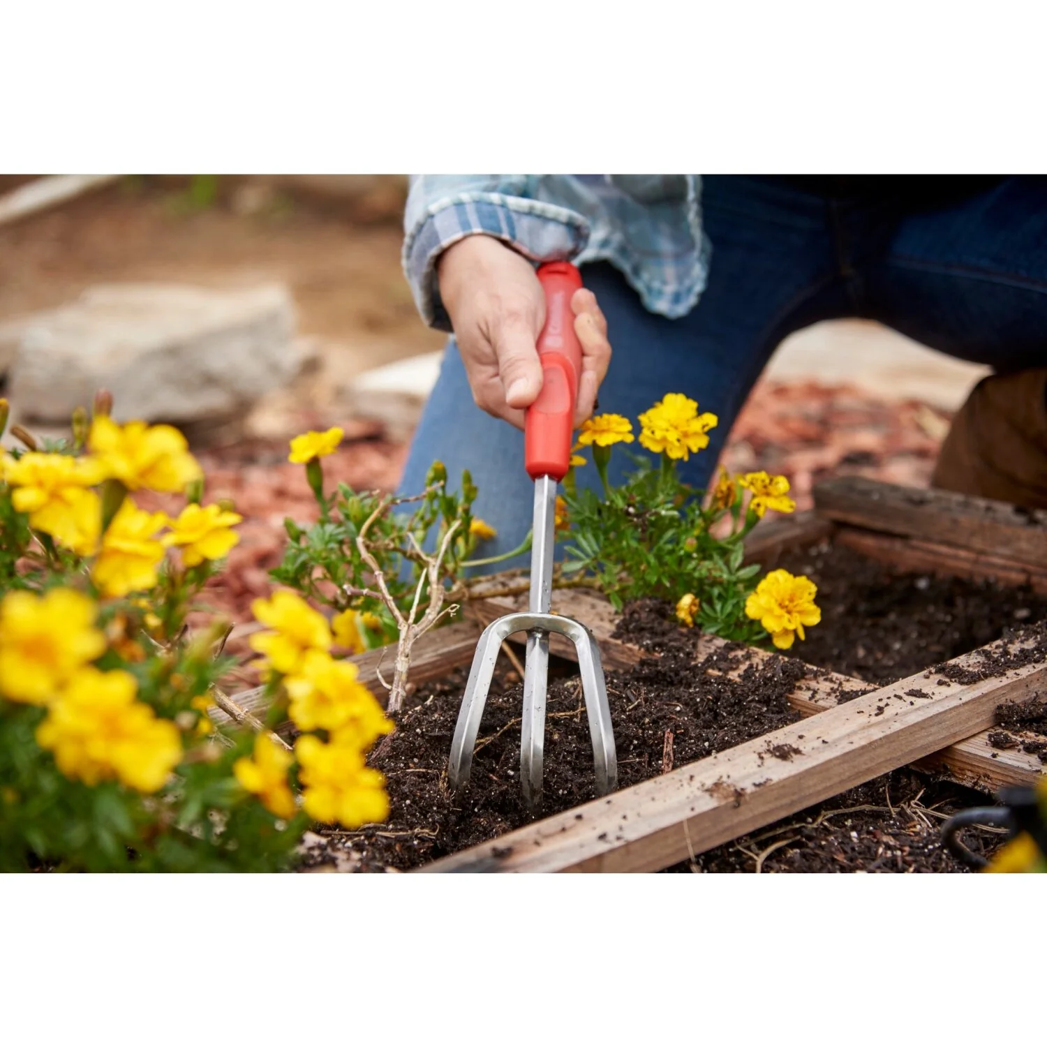Corona CT 3334 ComfortGEL Cultivator Premium Stainless Steel - Image 5