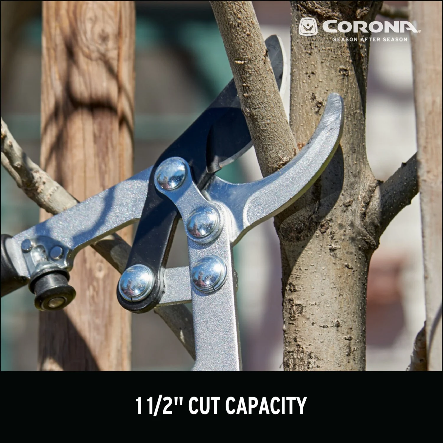 Corona FL 3470 EasyCUT Extendable Bypass Lopper, 21 in. to 33 in., 1-1/2 in. Cut Capacity - Image 6