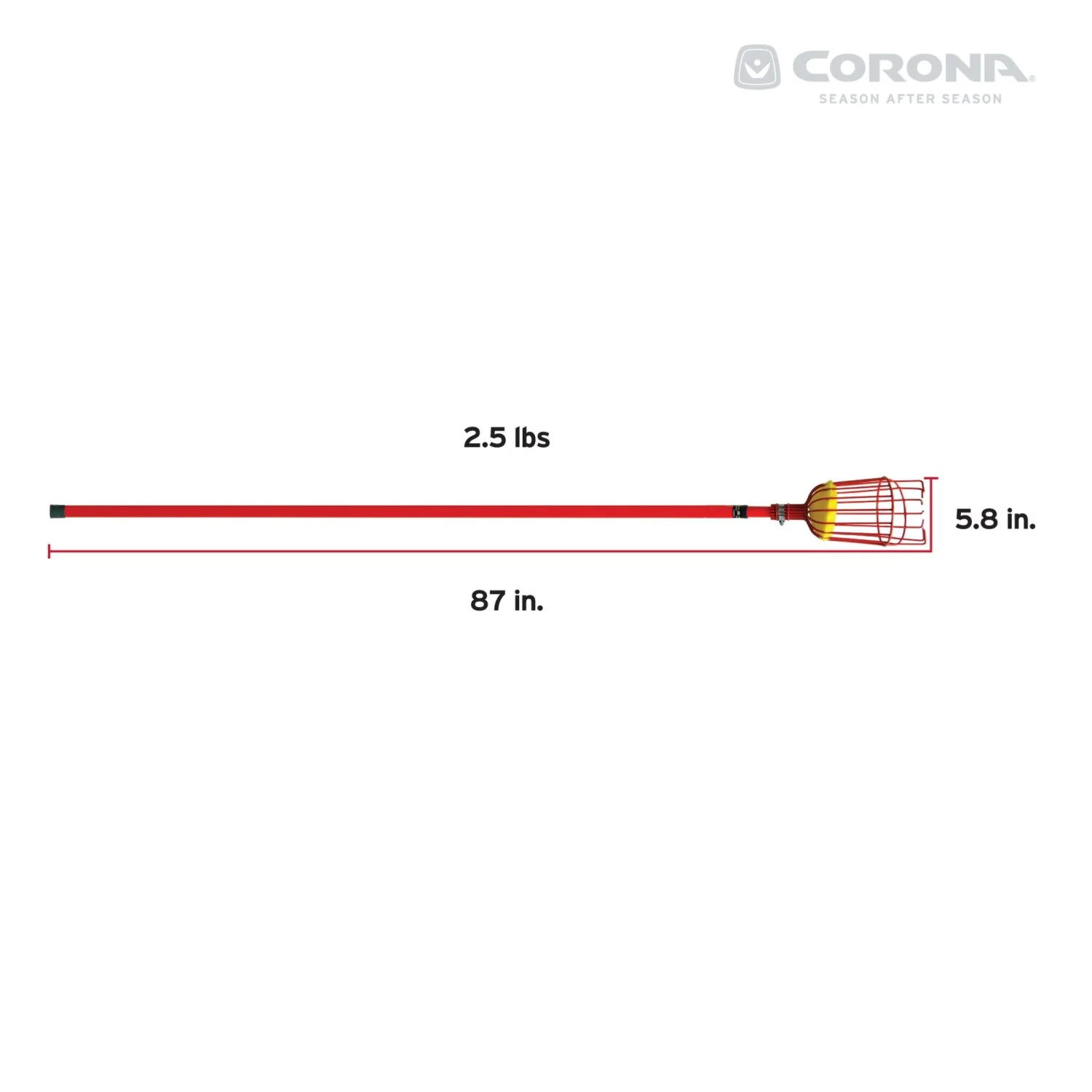 Corona FP 2312 Extendable Fruit Picker, 12 ft. - Image 4